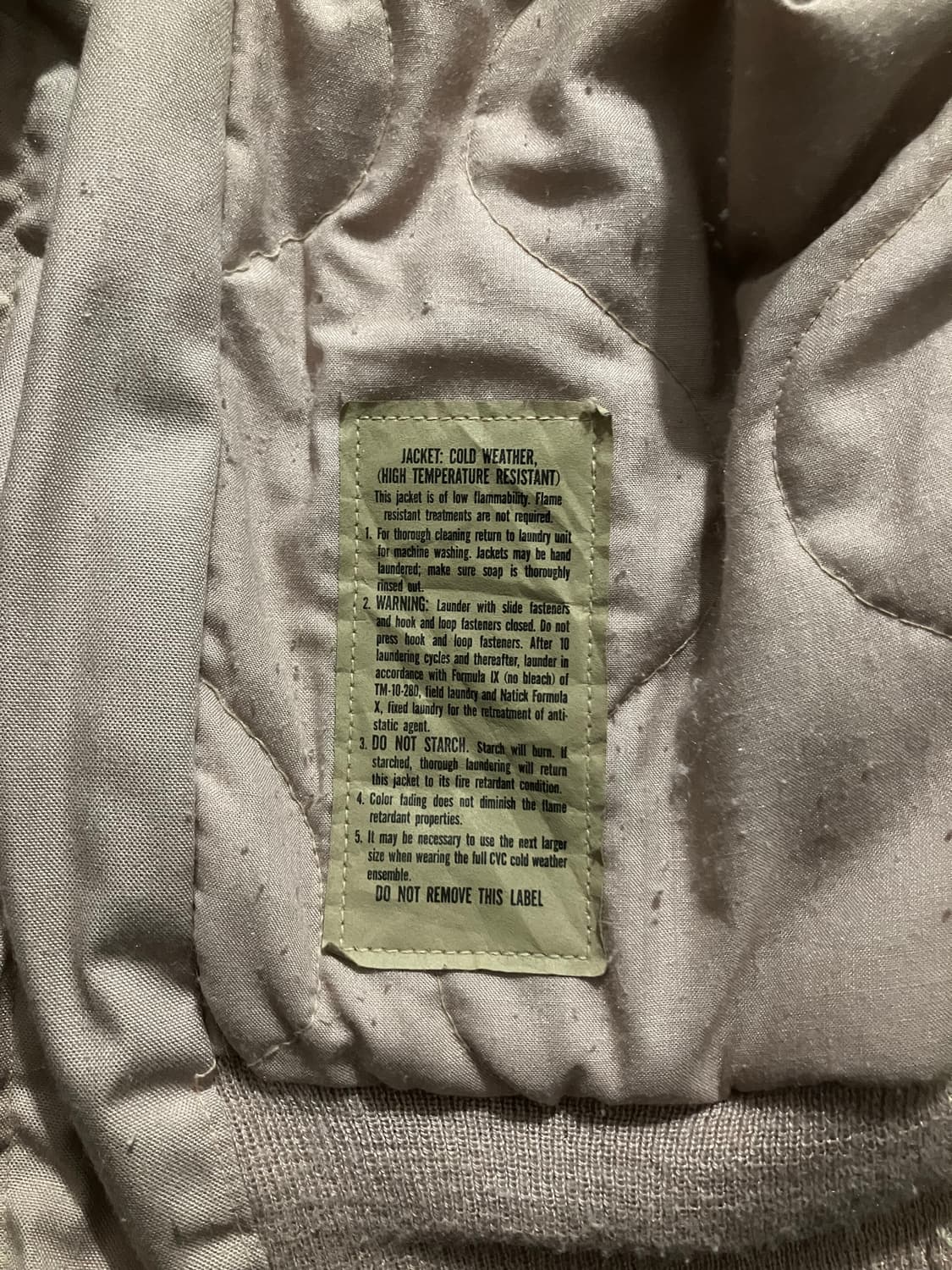🇺🇸 90s USA ARMY 미군 CVC 탱커 자켓 베이지 탄 상품이미지7