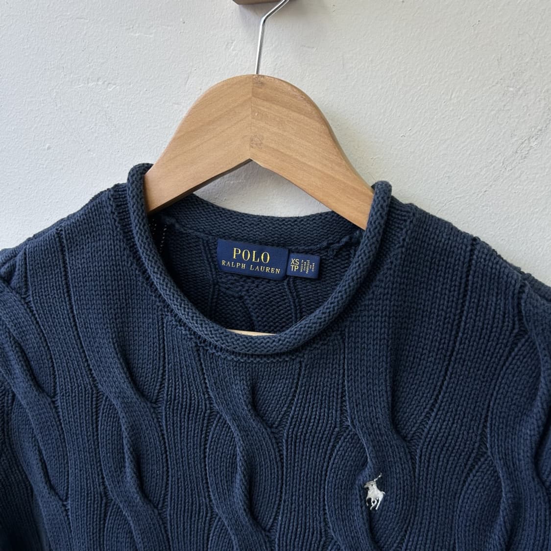 15820 - 폴로 랄프로렌 네이비 케이블 니트 상품이미지3