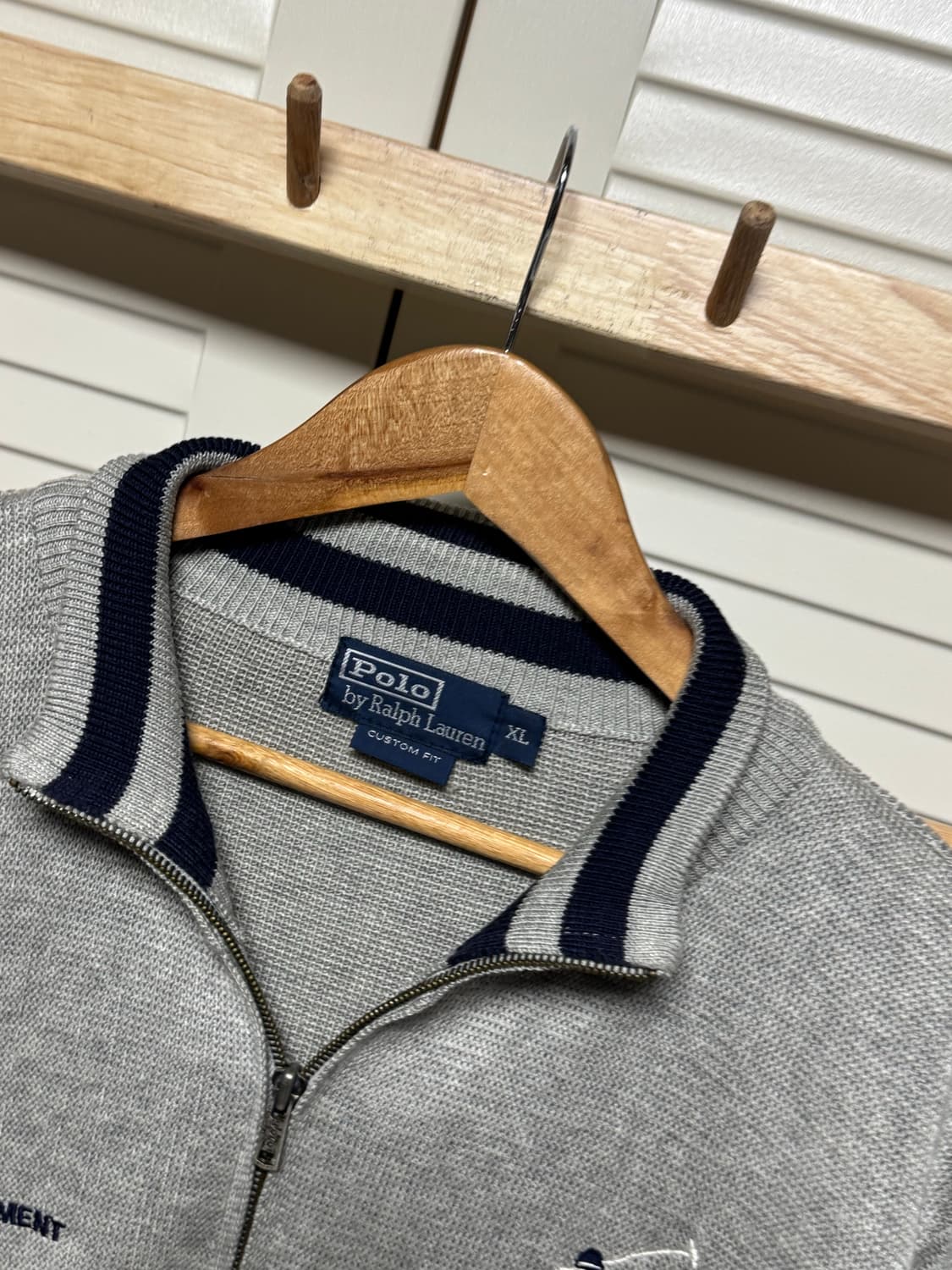 XL 폴로 랄프로렌 빅포니 니트 집업 자켓 상품이미지7