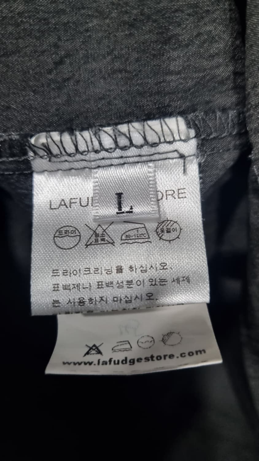 라퍼지스토어 L사이즈(100~105) 바람막이 반집업자켓  거의새거 상품이미지4