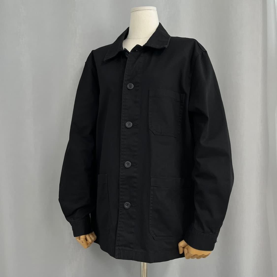 무신사스탠다드 블랙 사틴 초어 자켓/#3598 상품이미지2