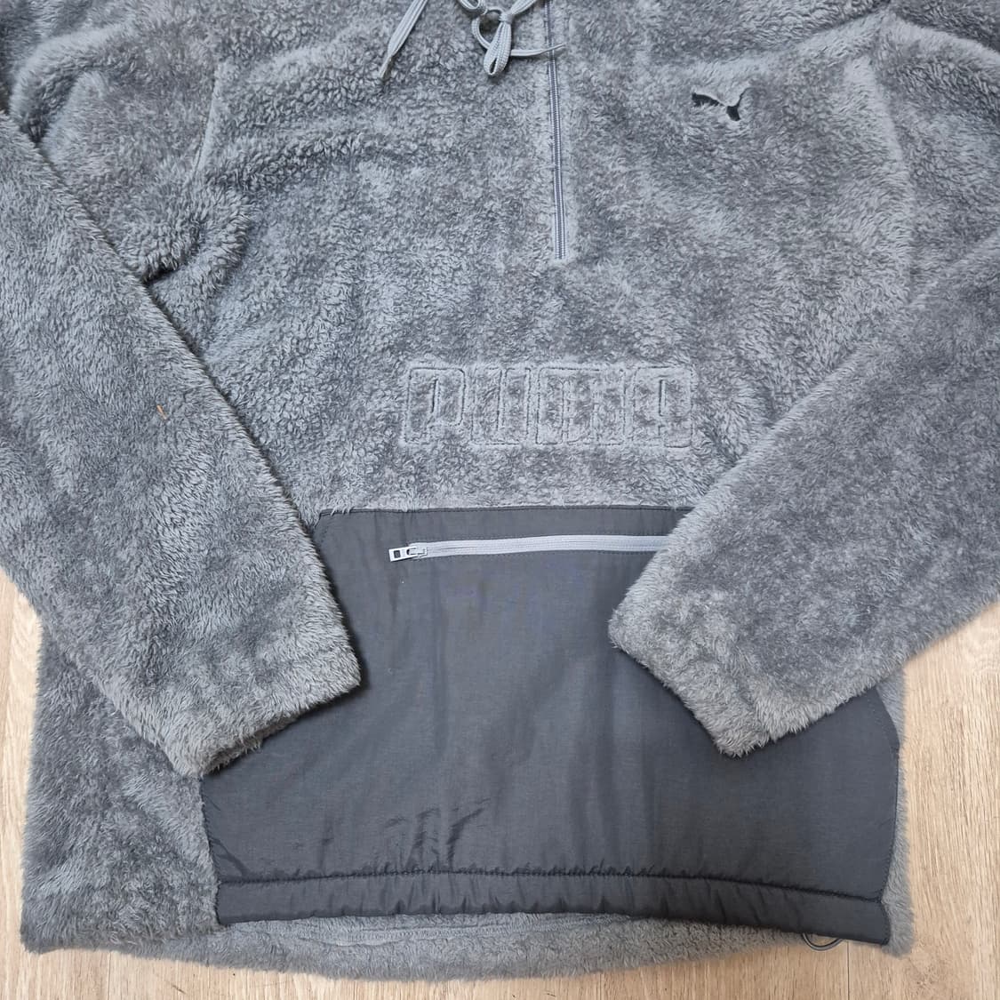 푸마 뽀글이 후드 후리스 플리스 반집업자켓 상품이미지3