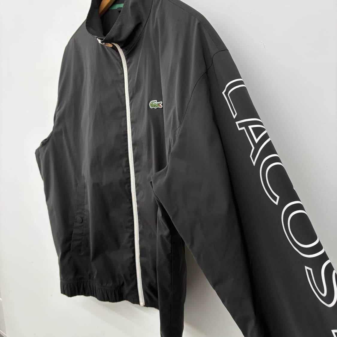 라코스테 블랙 스포츠 바람막이 남성 L 상품이미지3