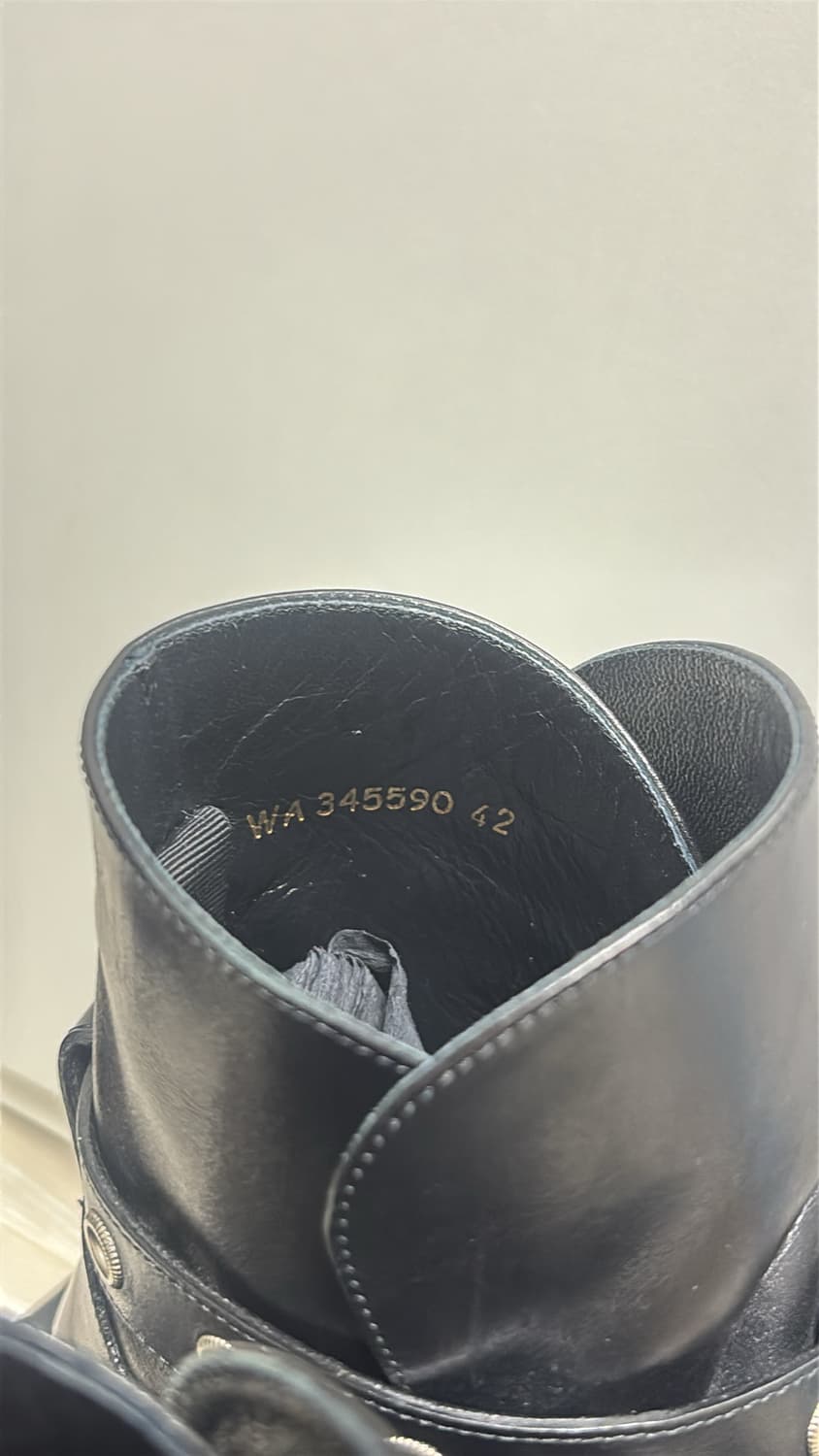 생로랑 14ss 덕키스 하이 웨스턴 부츠 42사이즈 상품이미지4