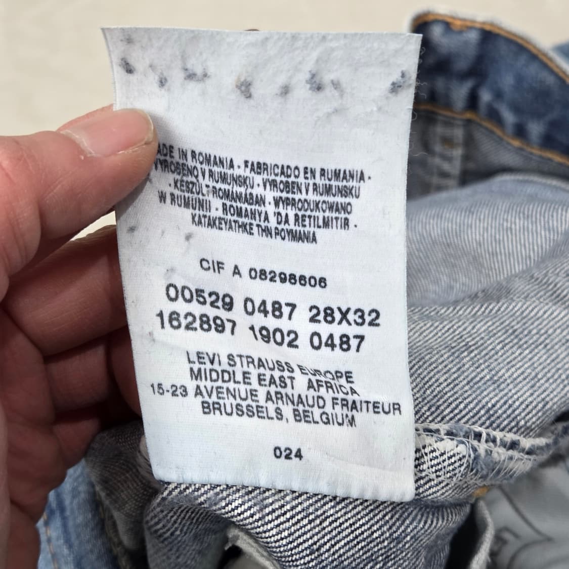 리바이스 529 데님팬츠 s09145 상품이미지7