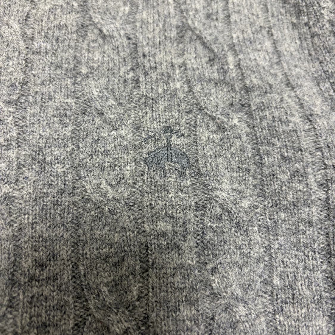 브룩스 브라더스 남성 램스울 케이블 니트 상품이미지3