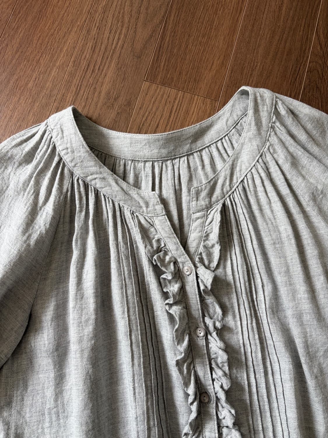 cotton frill blouse 상품이미지8