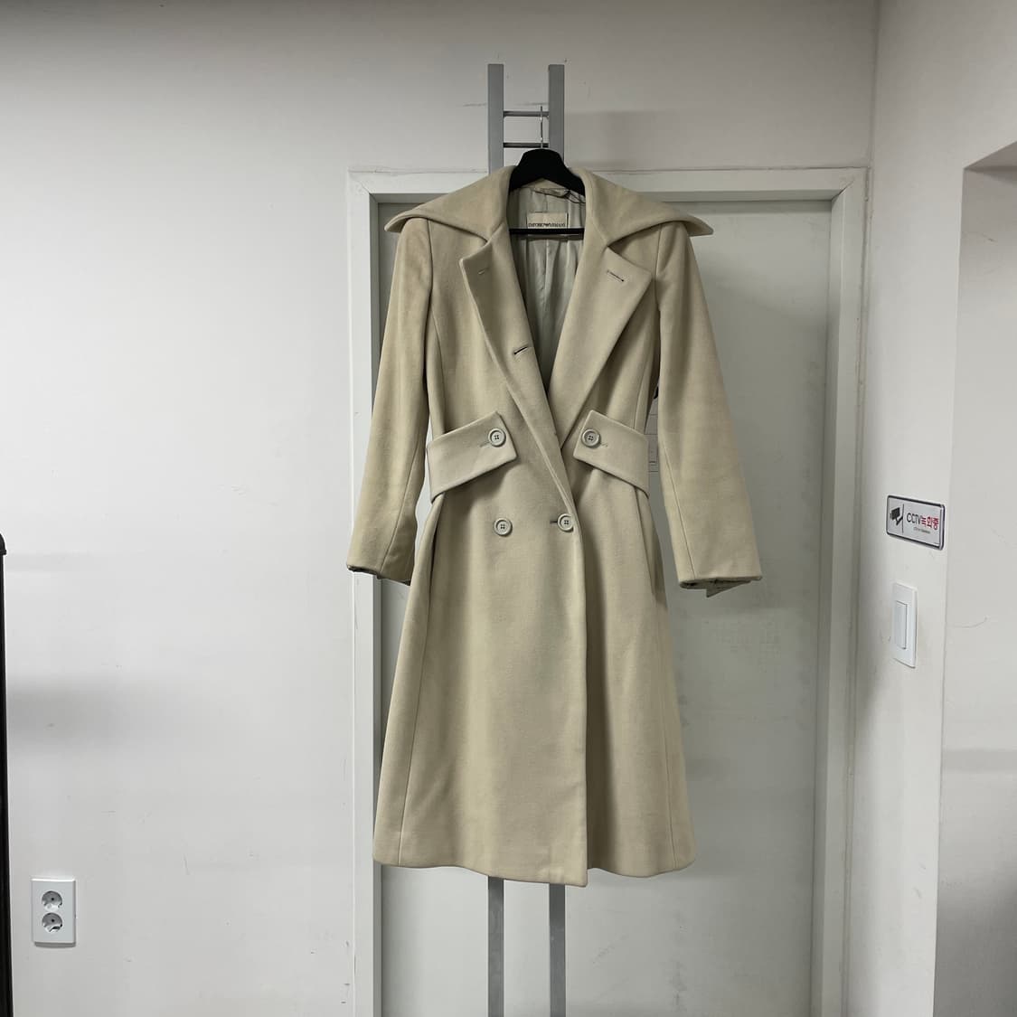 엠포리오아르마니 아이보리 코트 38(W) 상품이미지1