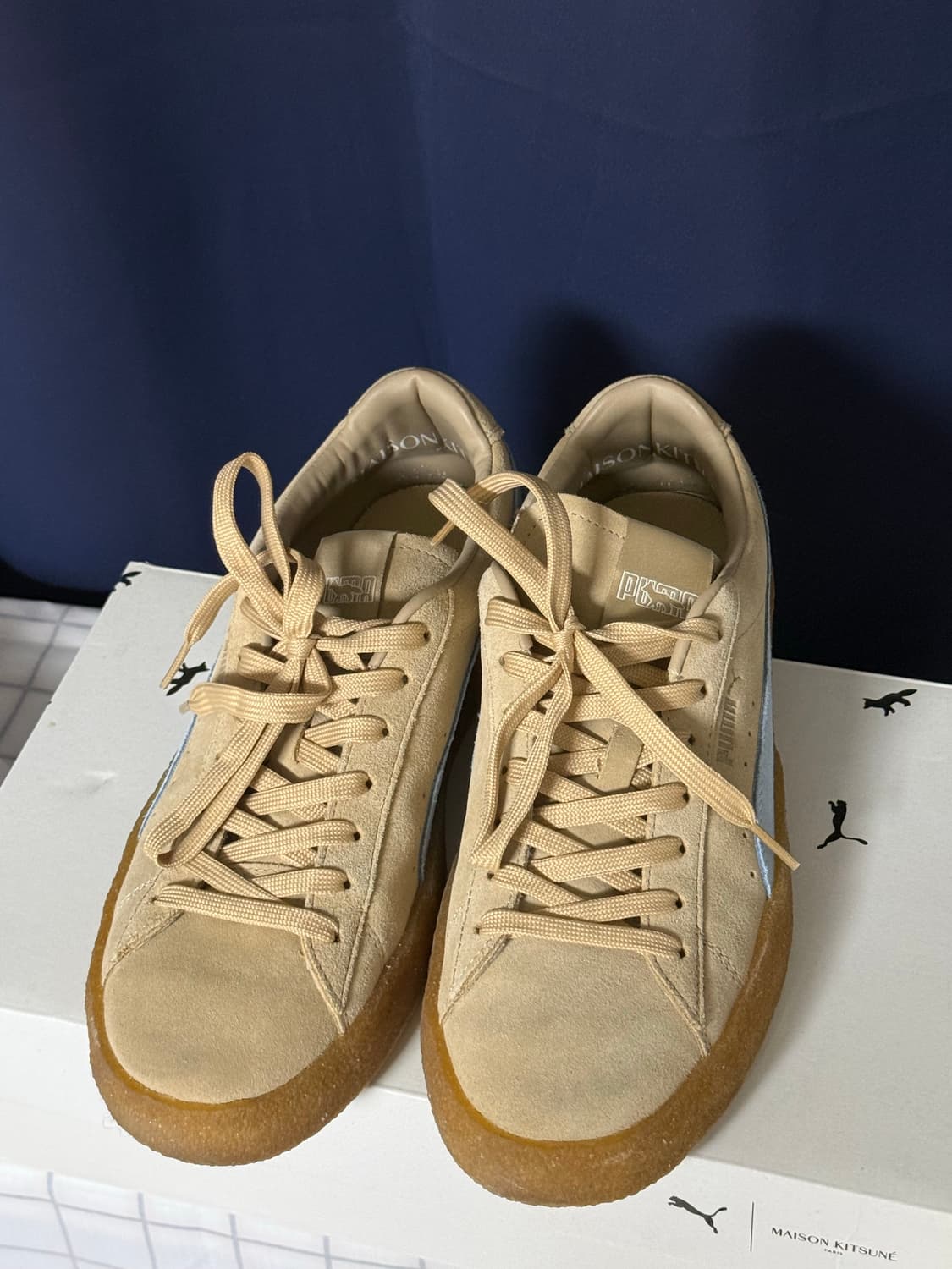 푸마X메종키츠네 스웨이드 크레페 275 상품이미지2