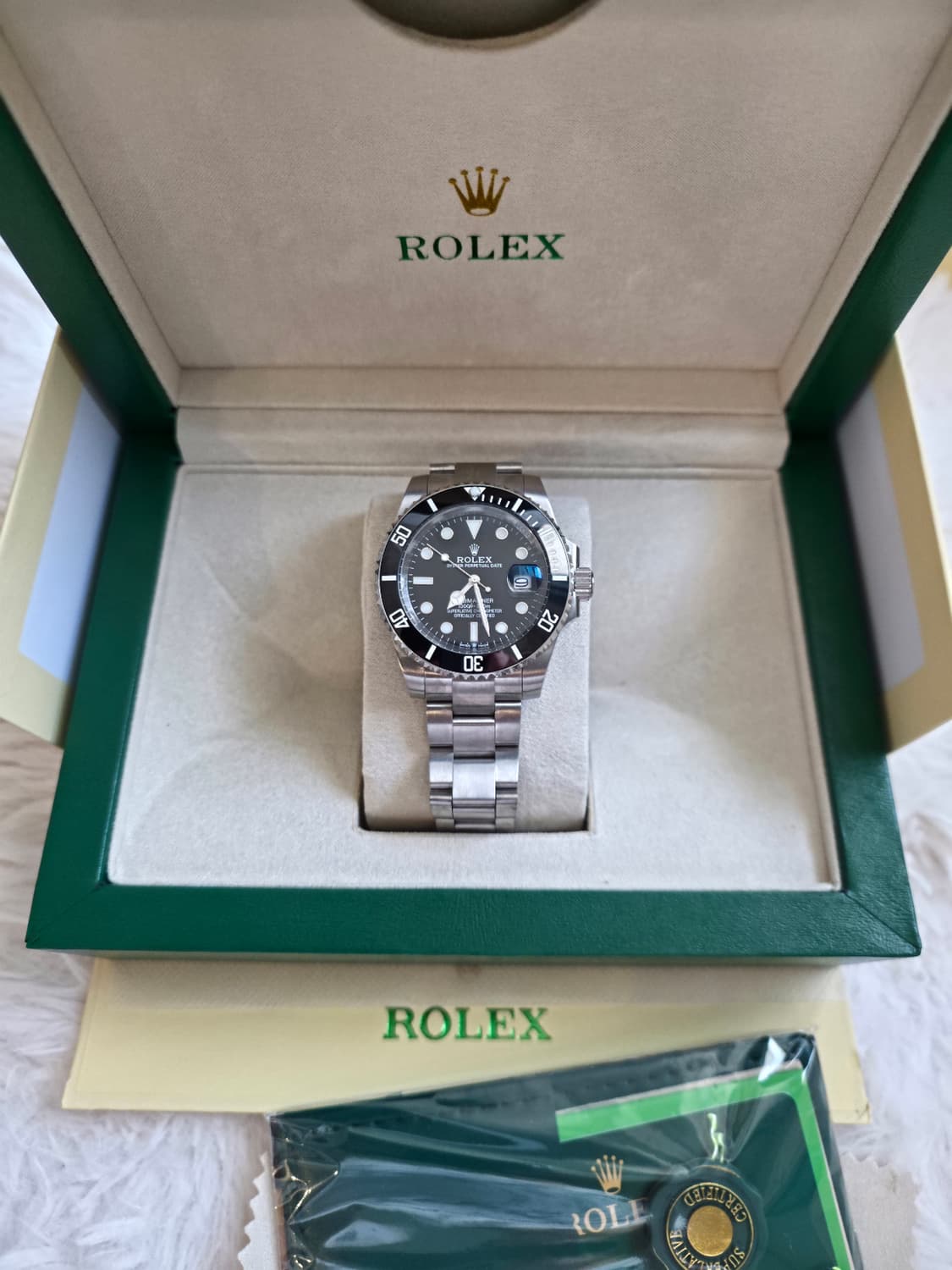 서브마리너 블랙 41mm 풀박 버클미세조정가능 상품이미지2