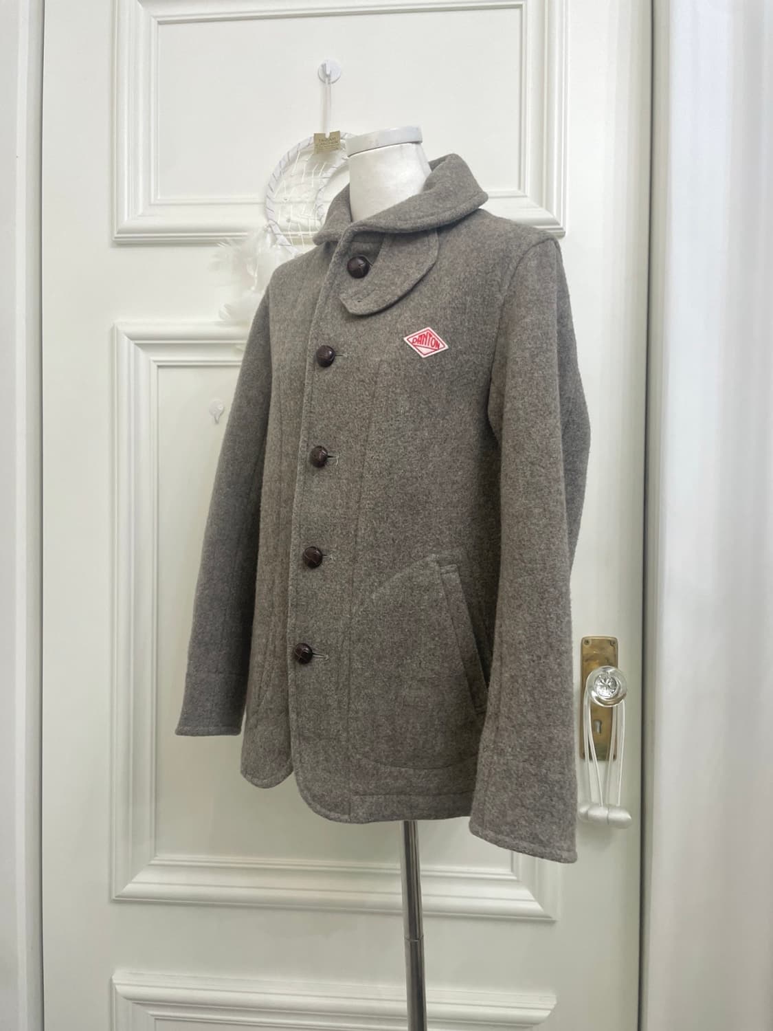 DANTON graybrown original wool coat 상품이미지2