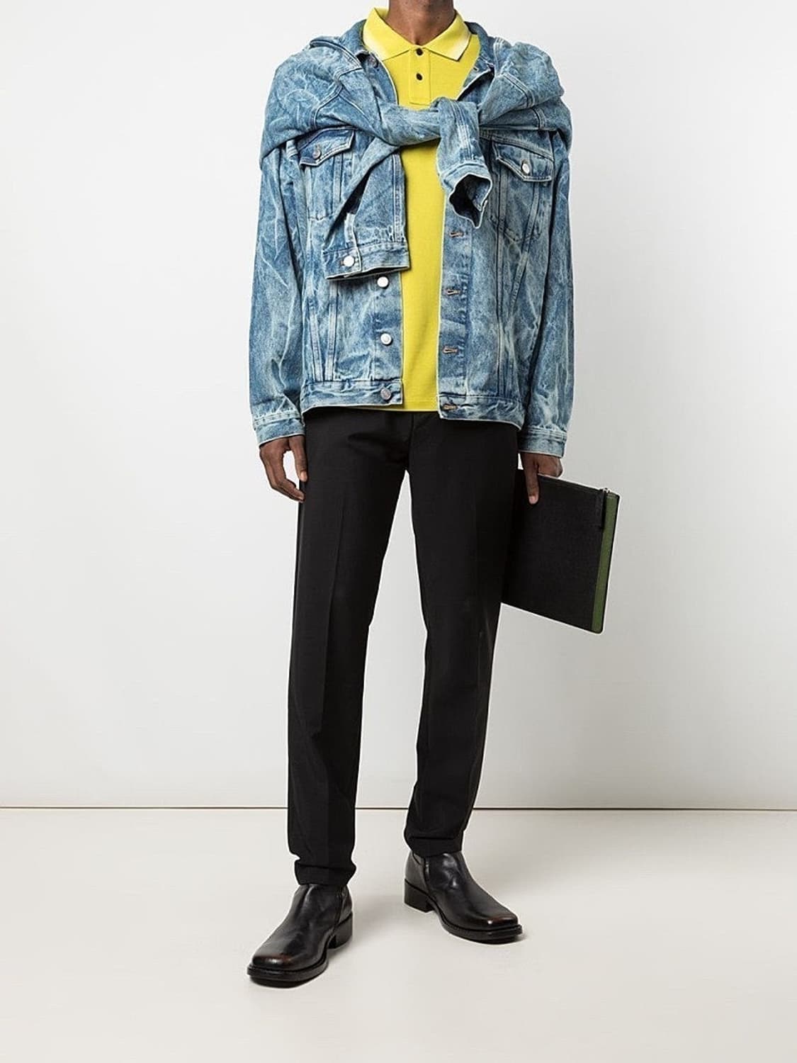 마틴로즈 페레로 블루데님 자켓 / M 상품이미지3