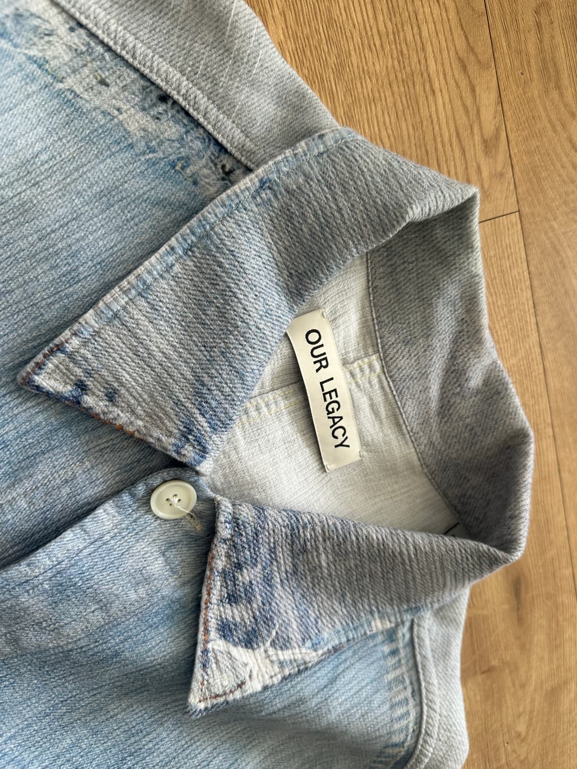 아워레가시 리버스 플리티드 셔츠 50사이즈 상품이미지4