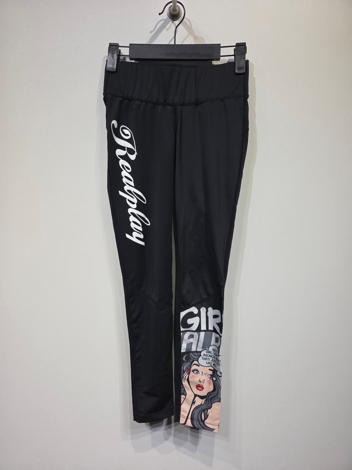 STL 리얼플레이 팝아트 레터링 레깅스 상품이미지2