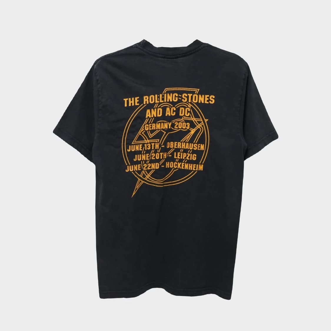 00'S 롤링스톤즈 X AC/DC 로고 반팔티셔츠 56447 상품이미지2