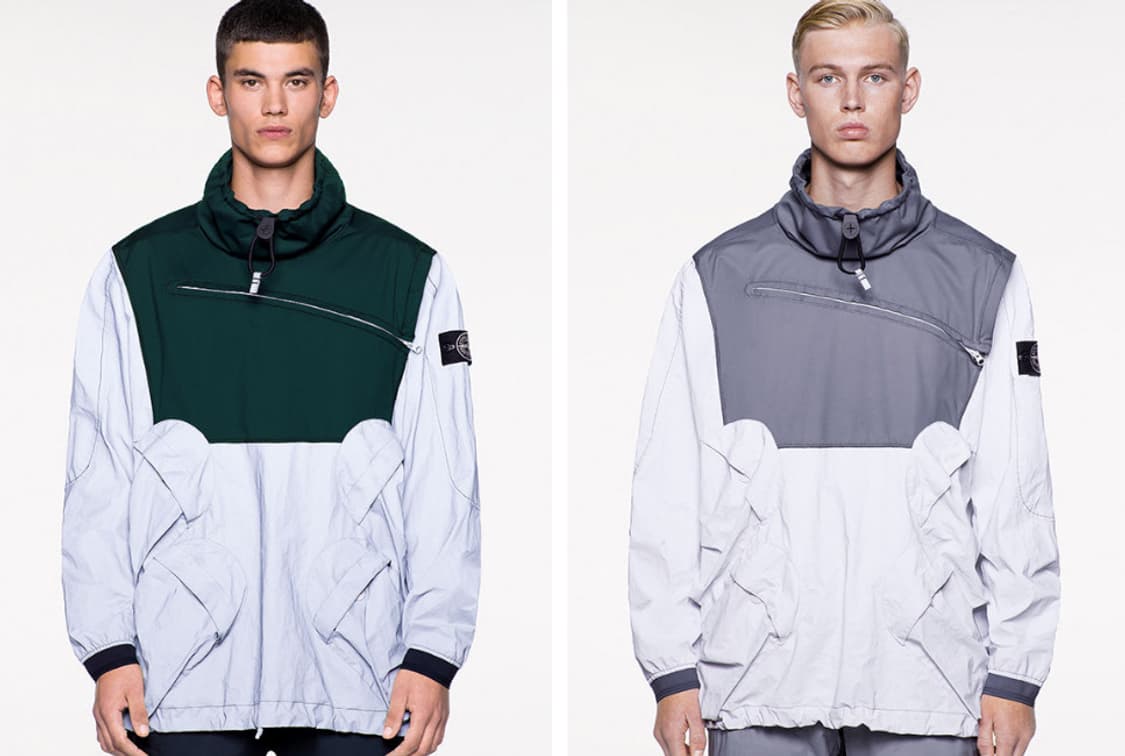 스톤아일랜드 리플렉티브 아노락 블랙 M 상품이미지2