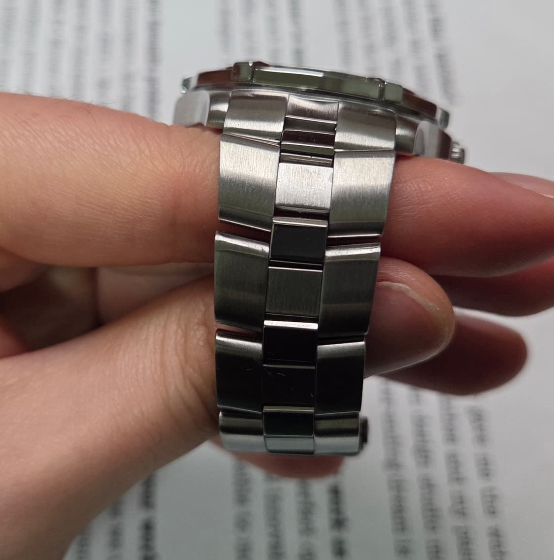 태그호이어 프로페셔널 2000 블랙 와플판 오토매틱 브레이슬릿 ver. 상품이미지7