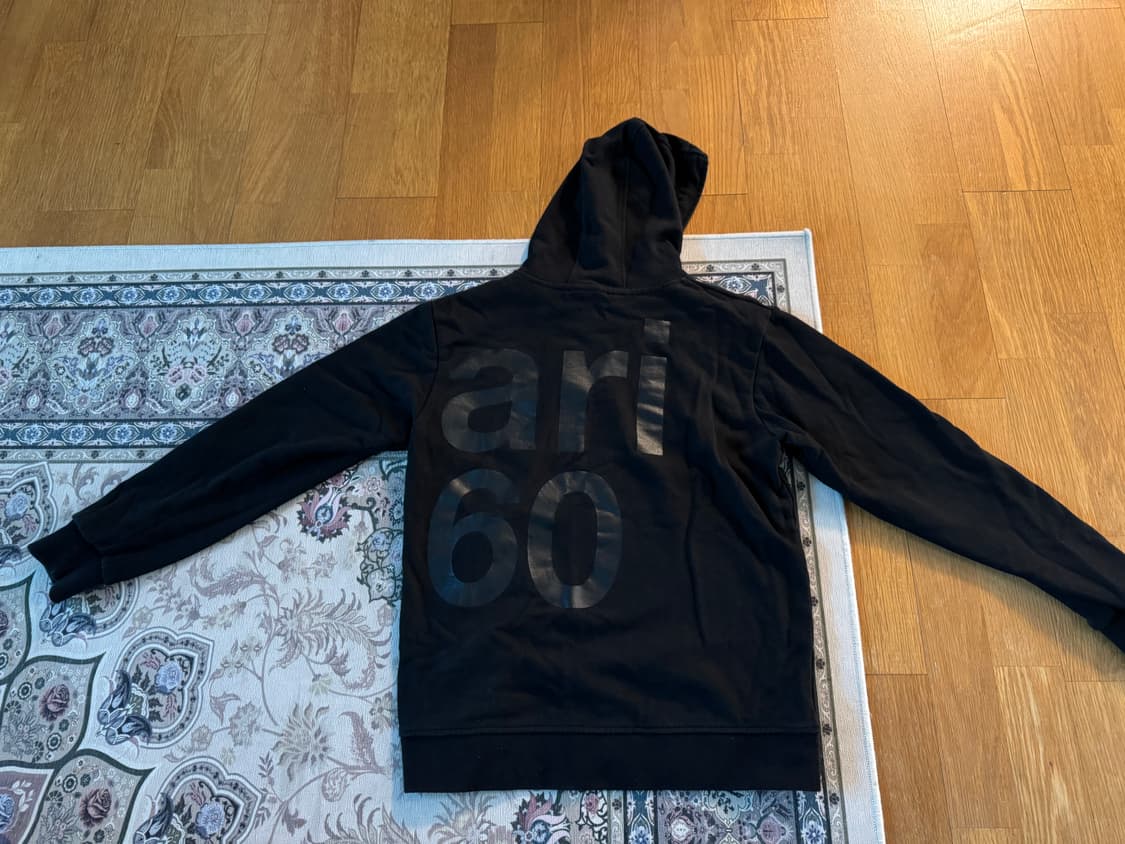 사파리스팟 1/2 베이직 후드티 블랙 0사이즈 후디 상품이미지6