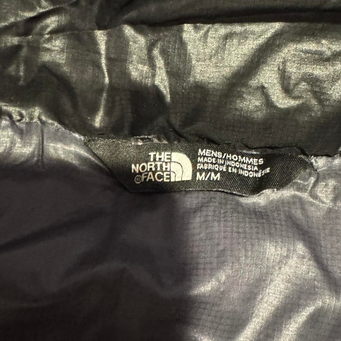 노스페이스 경량 패딩 블랙 상품이미지3