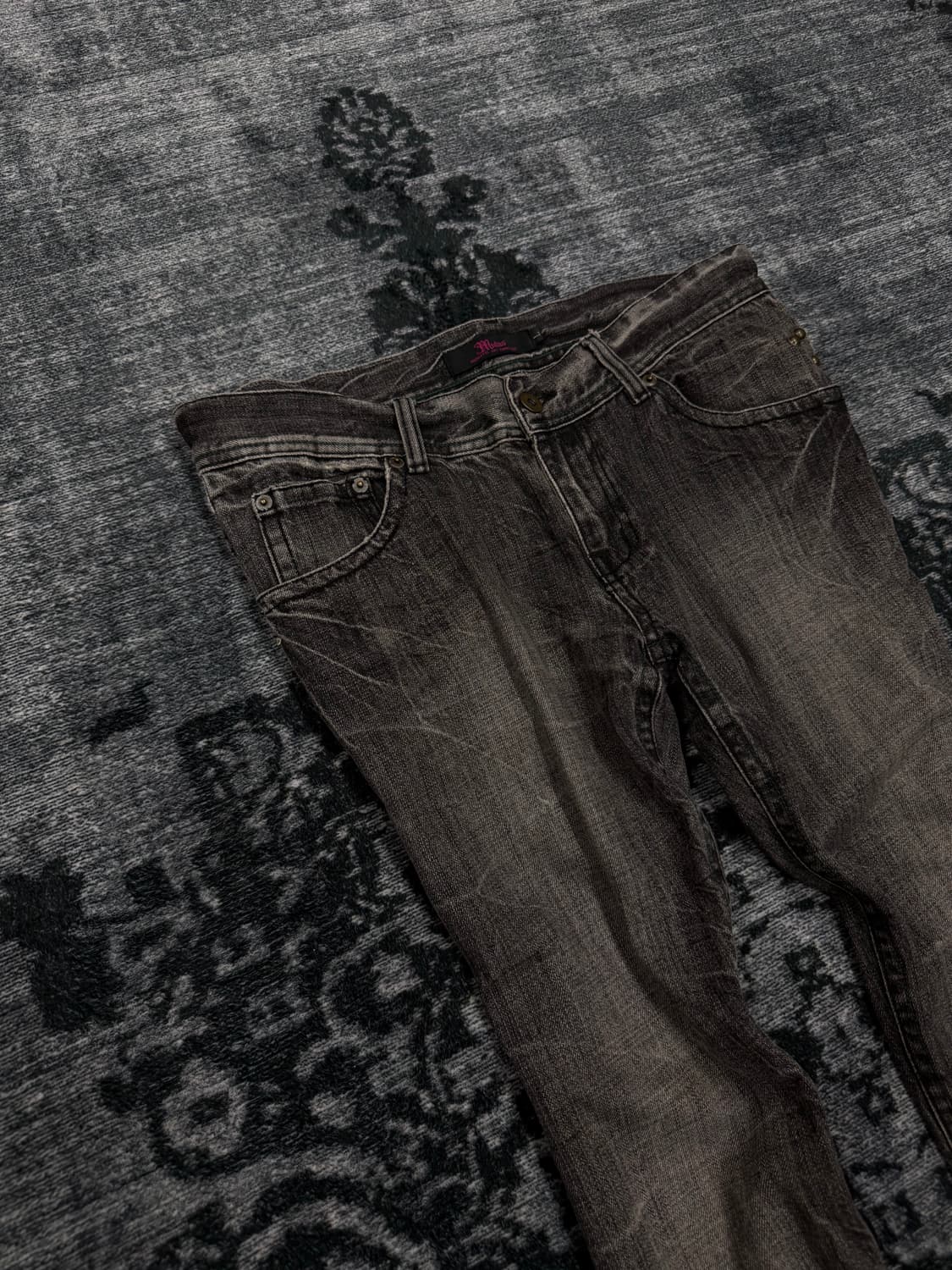 Midas 00s archive grey washing boots cut 상품이미지3