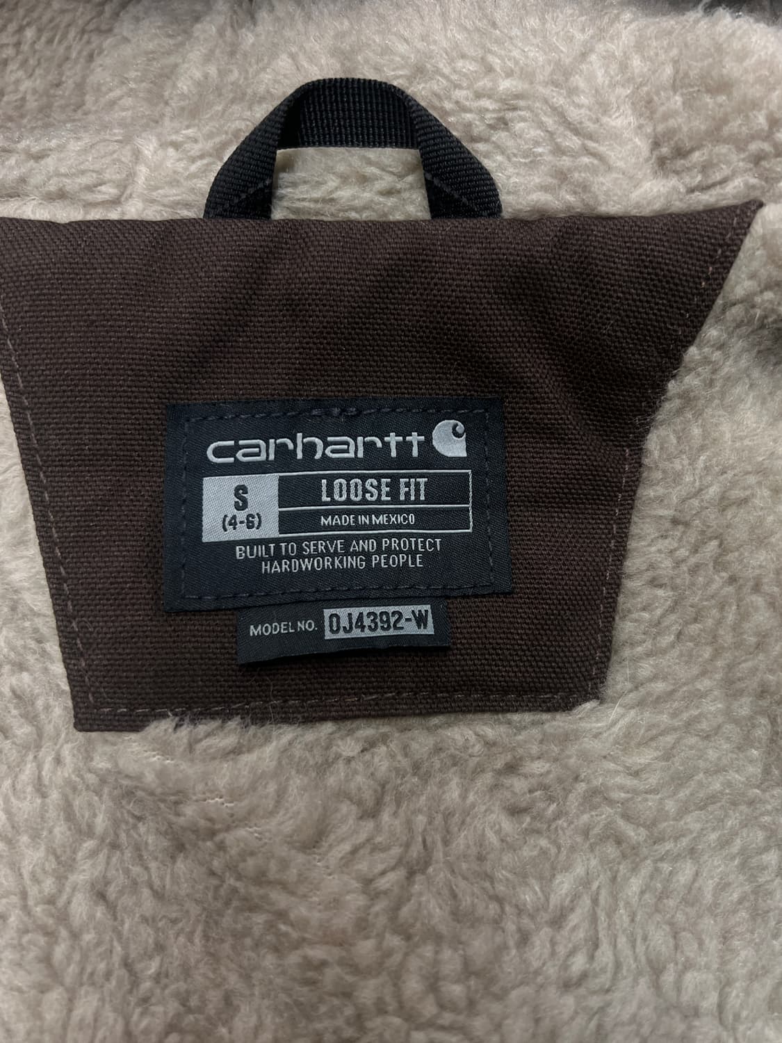 칼하트 셰르파 후드 덕 자켓 상품이미지4