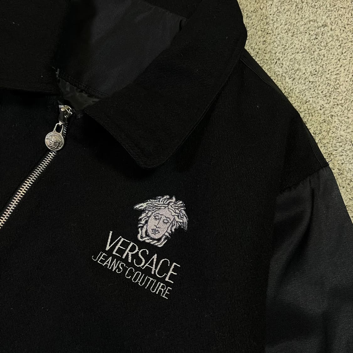 VERSACE 베르사체 메두사 빅로고 블루종 자켓 상품이미지5