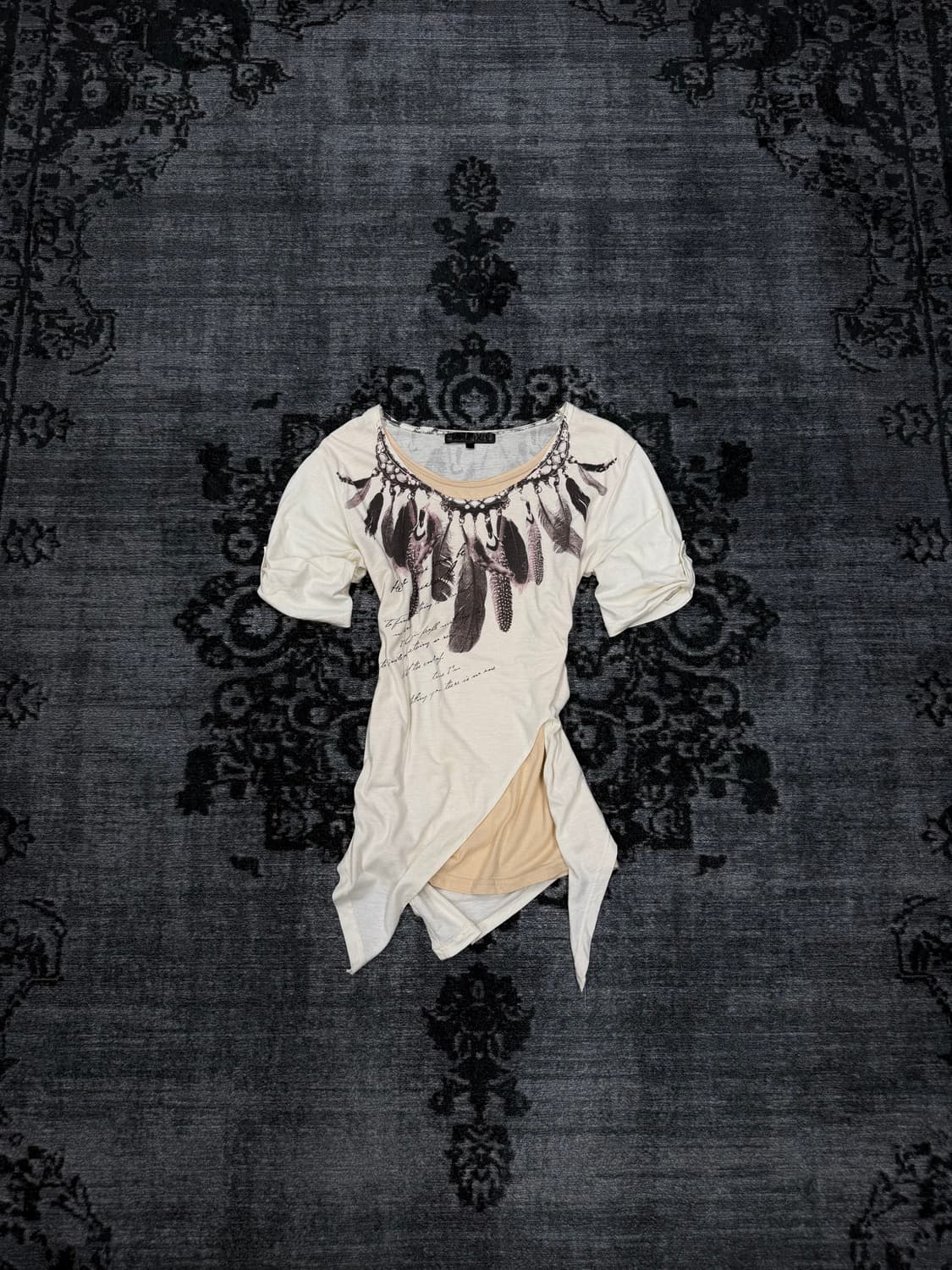 Japanese 00s archive native feather laye 상품이미지1