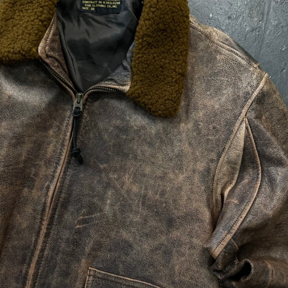 95 캡 클로딩 G-1 플라이트 봄버 자켓 상품이미지2