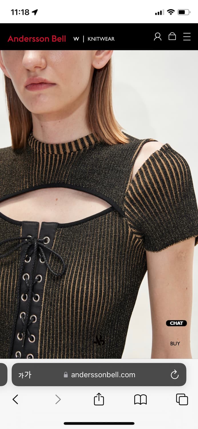 앤더슨벨 이네즈 코르셋 탑 andersson bell corset top 상품이미지3