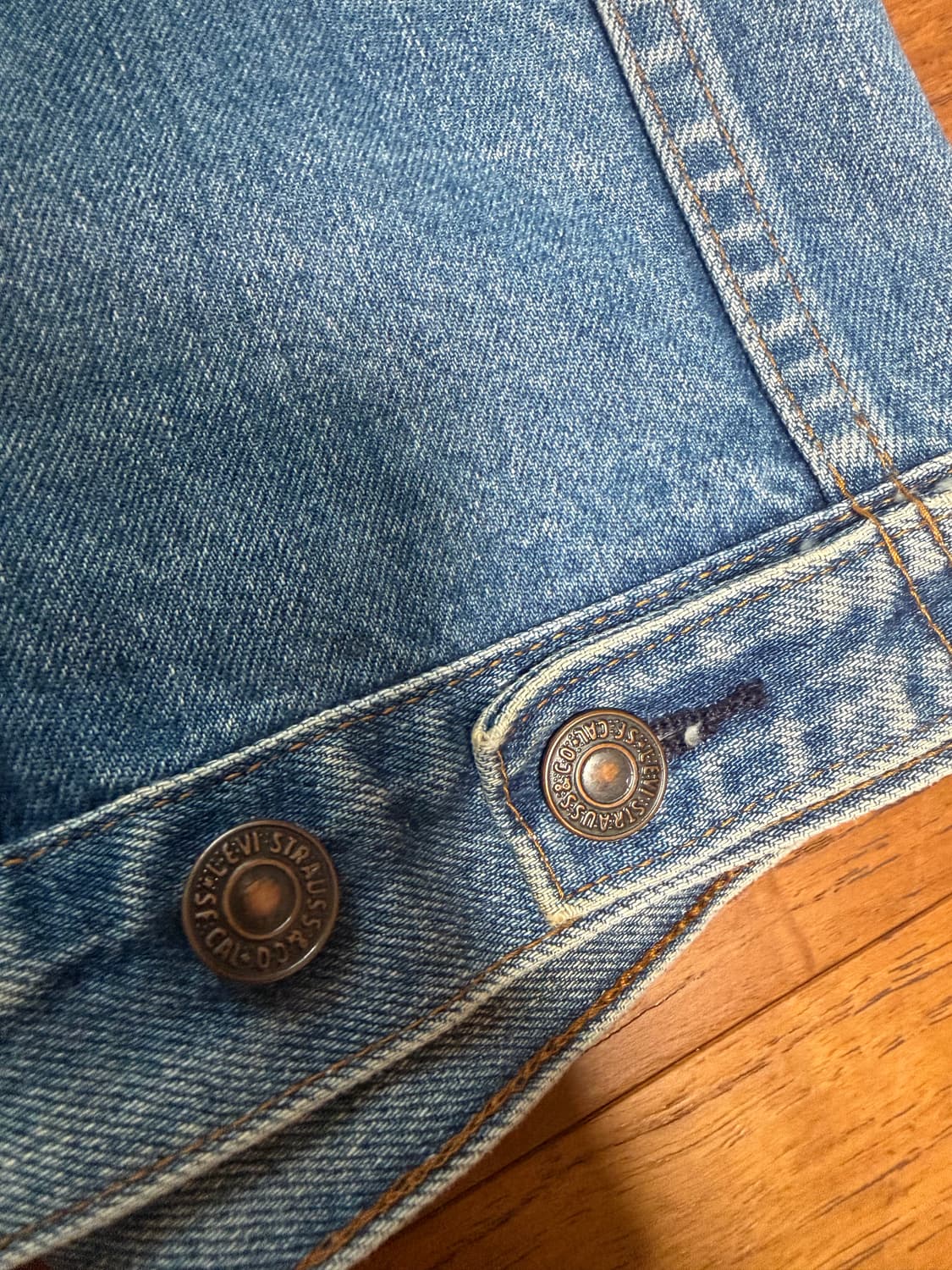 80‘s 리바이스 데님 트러커 상품이미지10