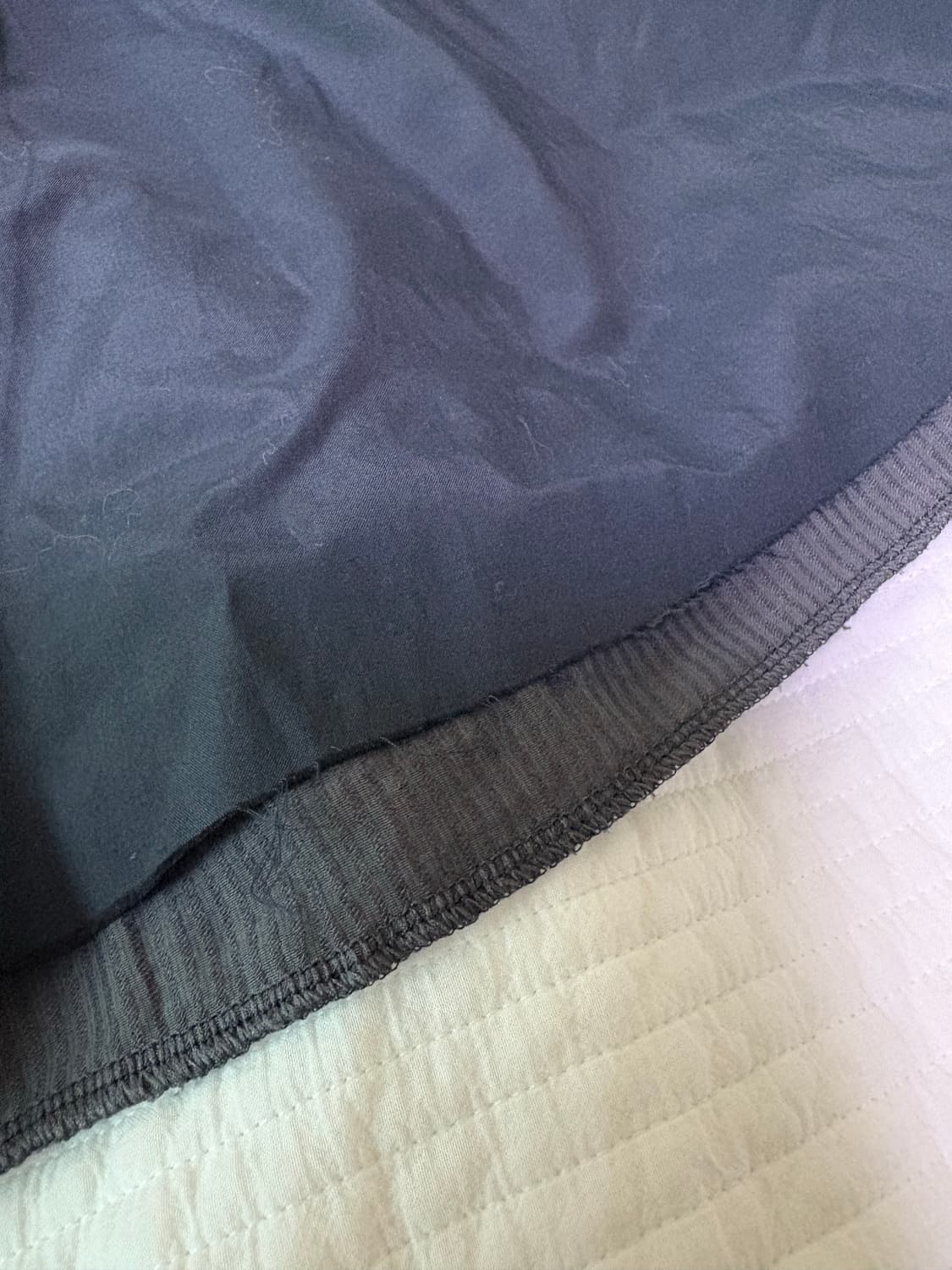 코이세이오 double shirring skirt navy 1사이즈 상품이미지2