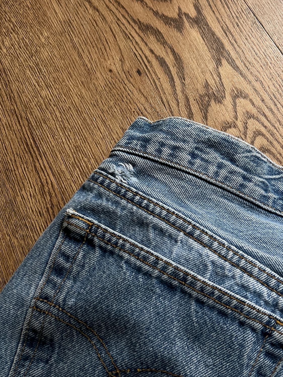 [33]80's 리바이스 501XX USA Made 데님 팬츠 S24 상품이미지7