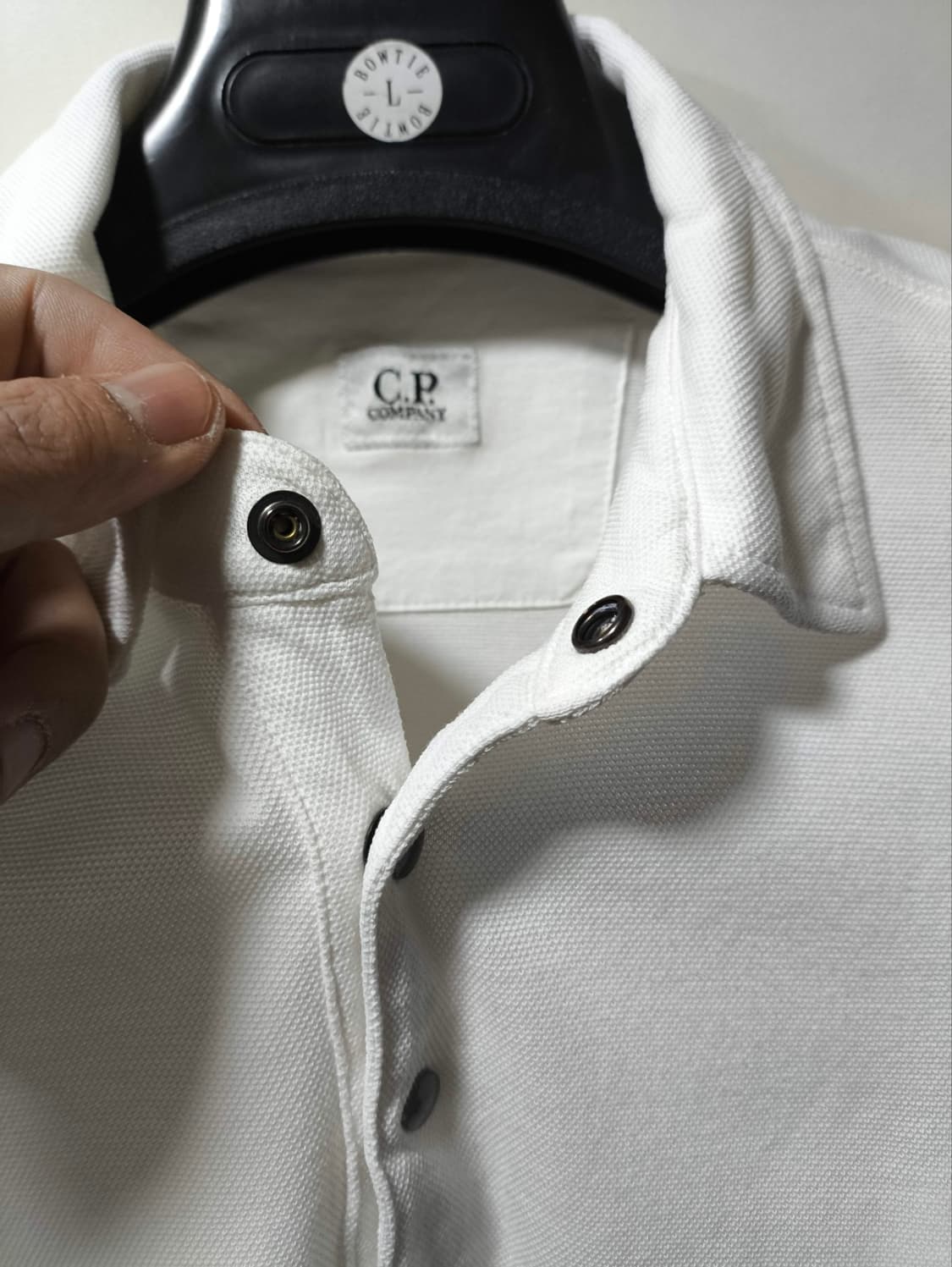 90 CP컴퍼니 카라넥 포켓 티셔츠 화이트 상품이미지3