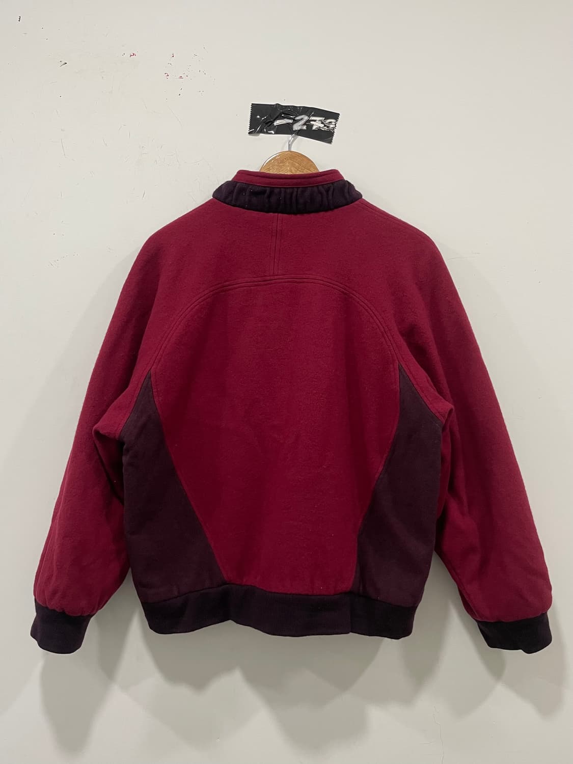 Vtg 투톤 울 봄버자켓  상품이미지4