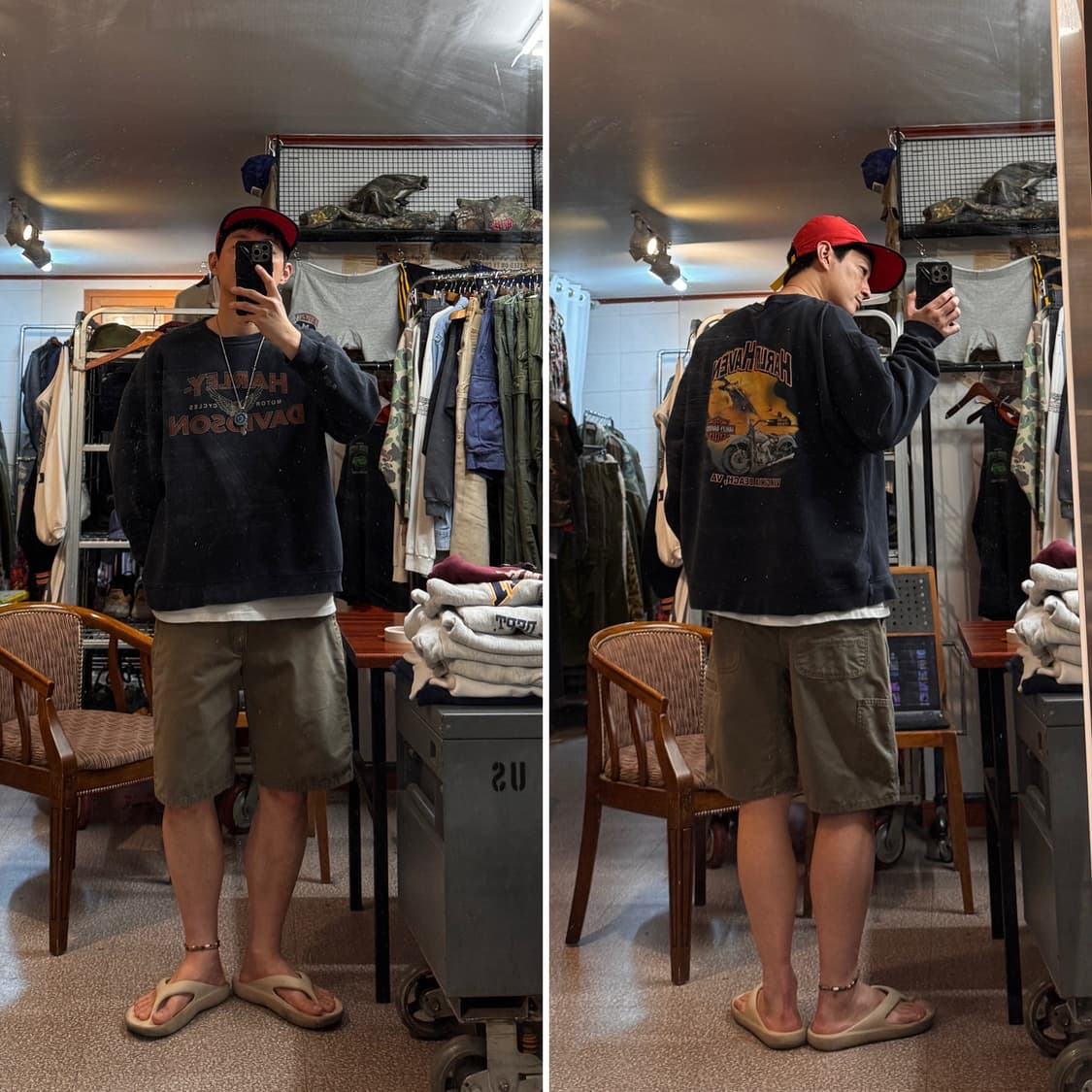 Carhartt Canvas Carpenter Work shorts 상품이미지2