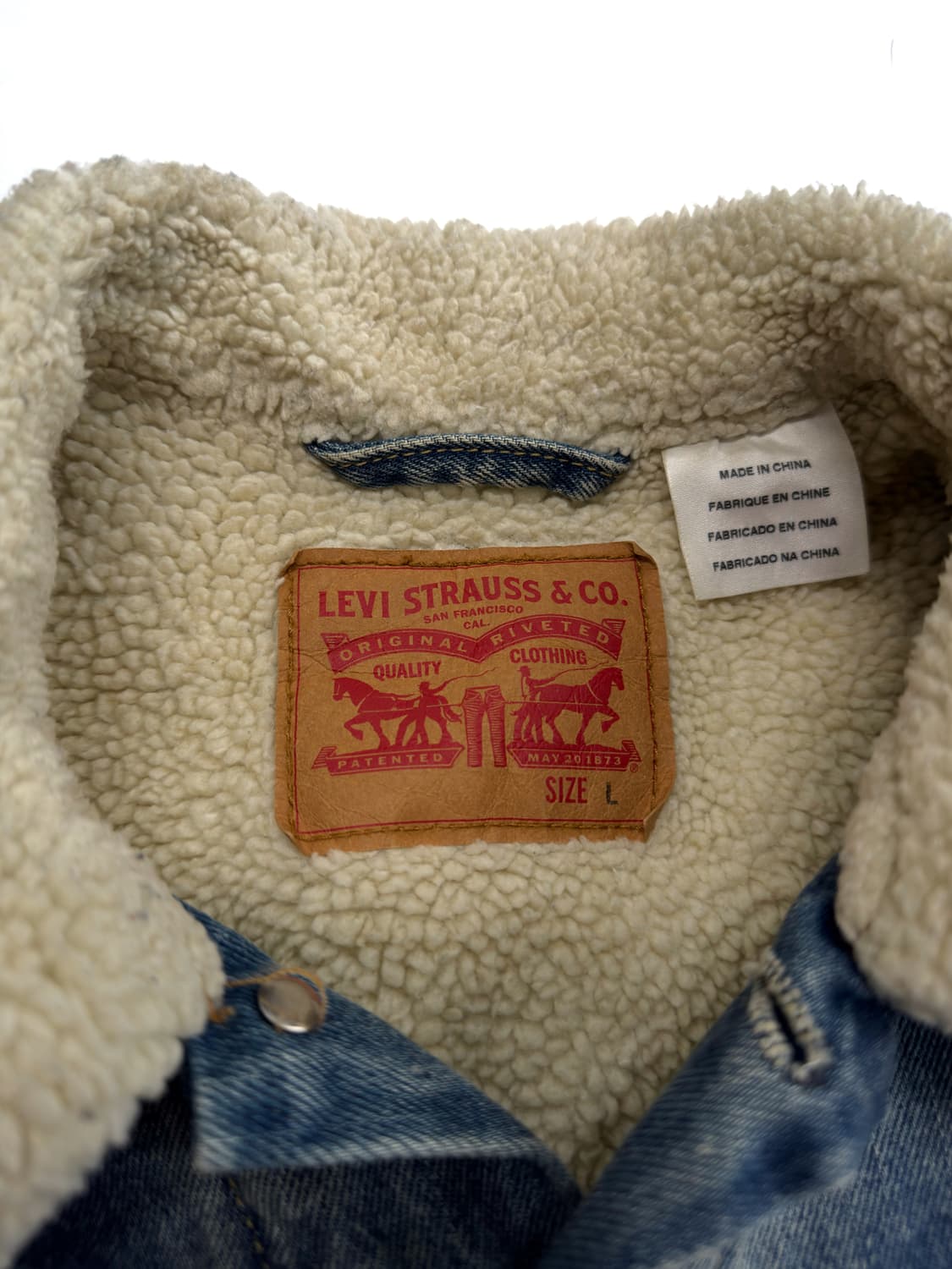 리바이스 쉐르파 데님자켓 상품이미지4