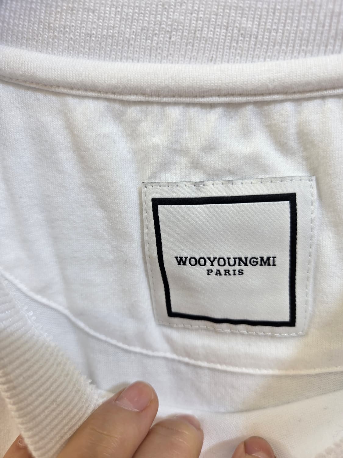 우영미 (정품)반팔 화이트셔츠 상품이미지8