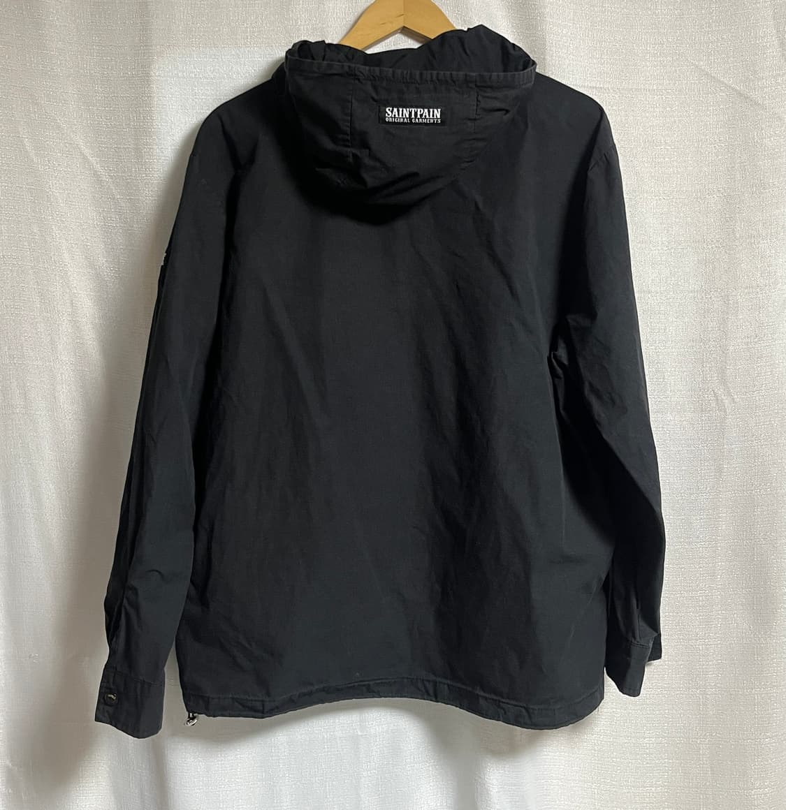 공용 세인트페인 피그먼트 후드 아노락 L 상품이미지7