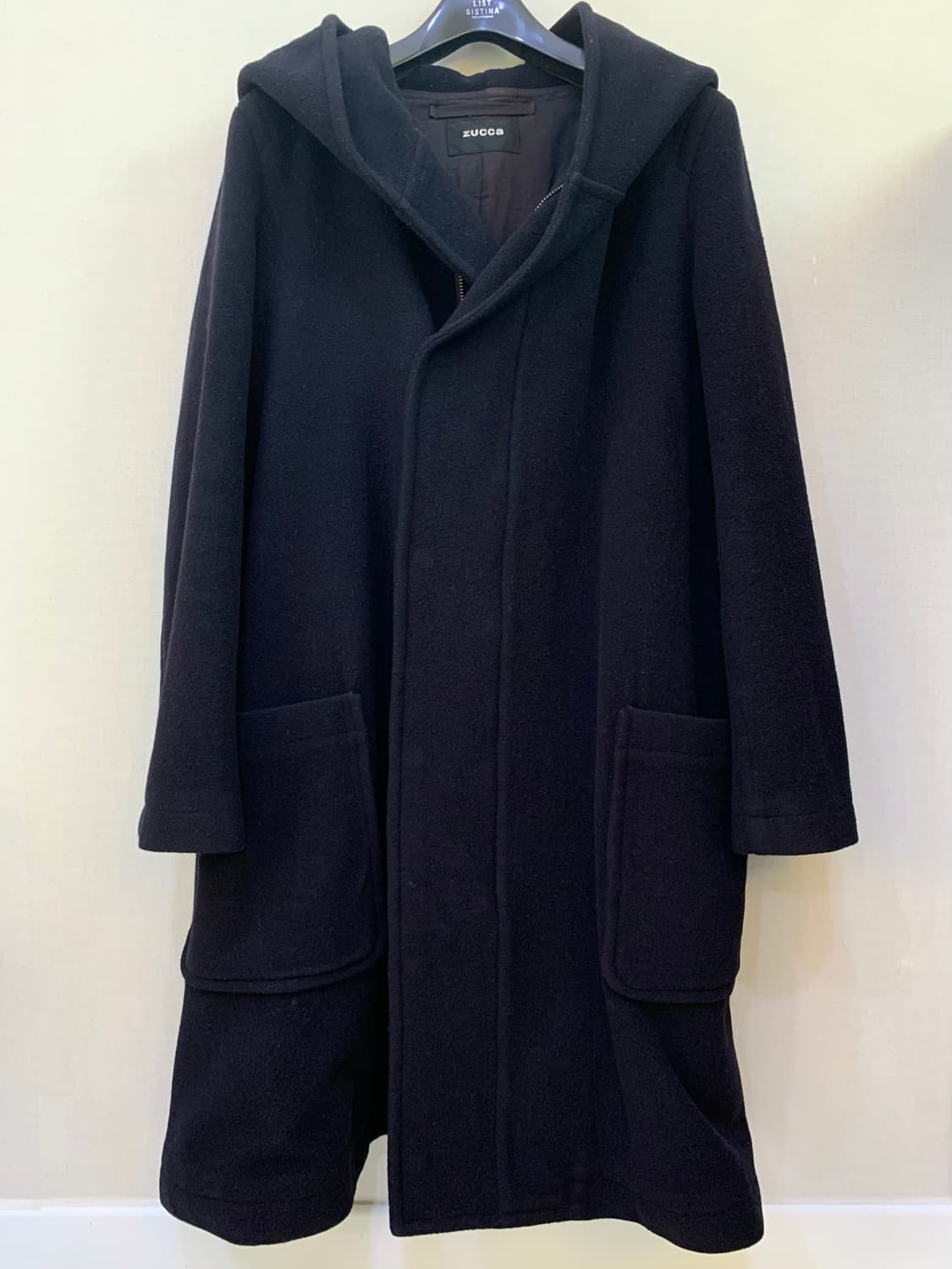 Zucca 울 후드 코트 상품이미지3