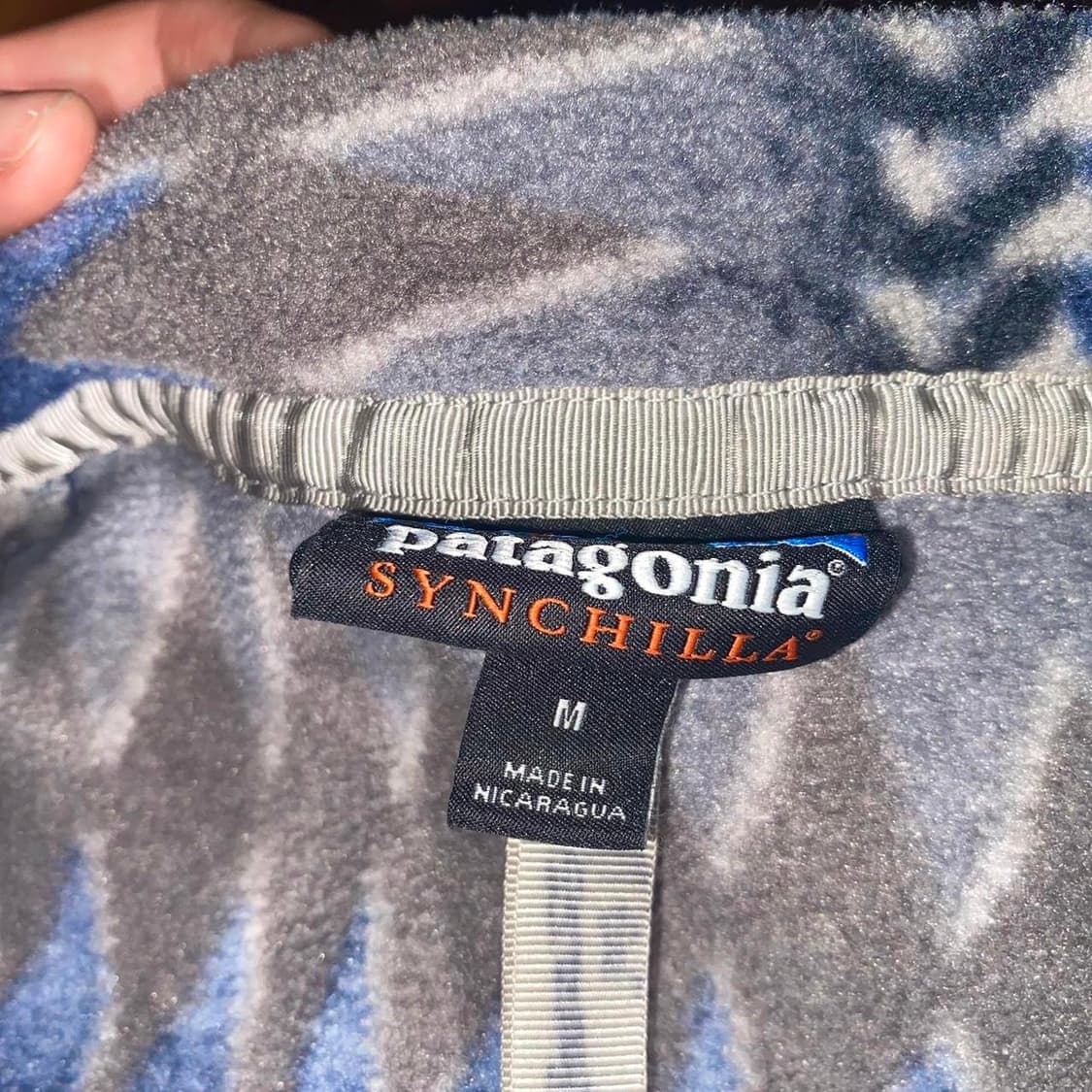 14FW 파타고니아 클래식 신칠라 스냅-티 플리스 풀오버 블루 상품이미지3