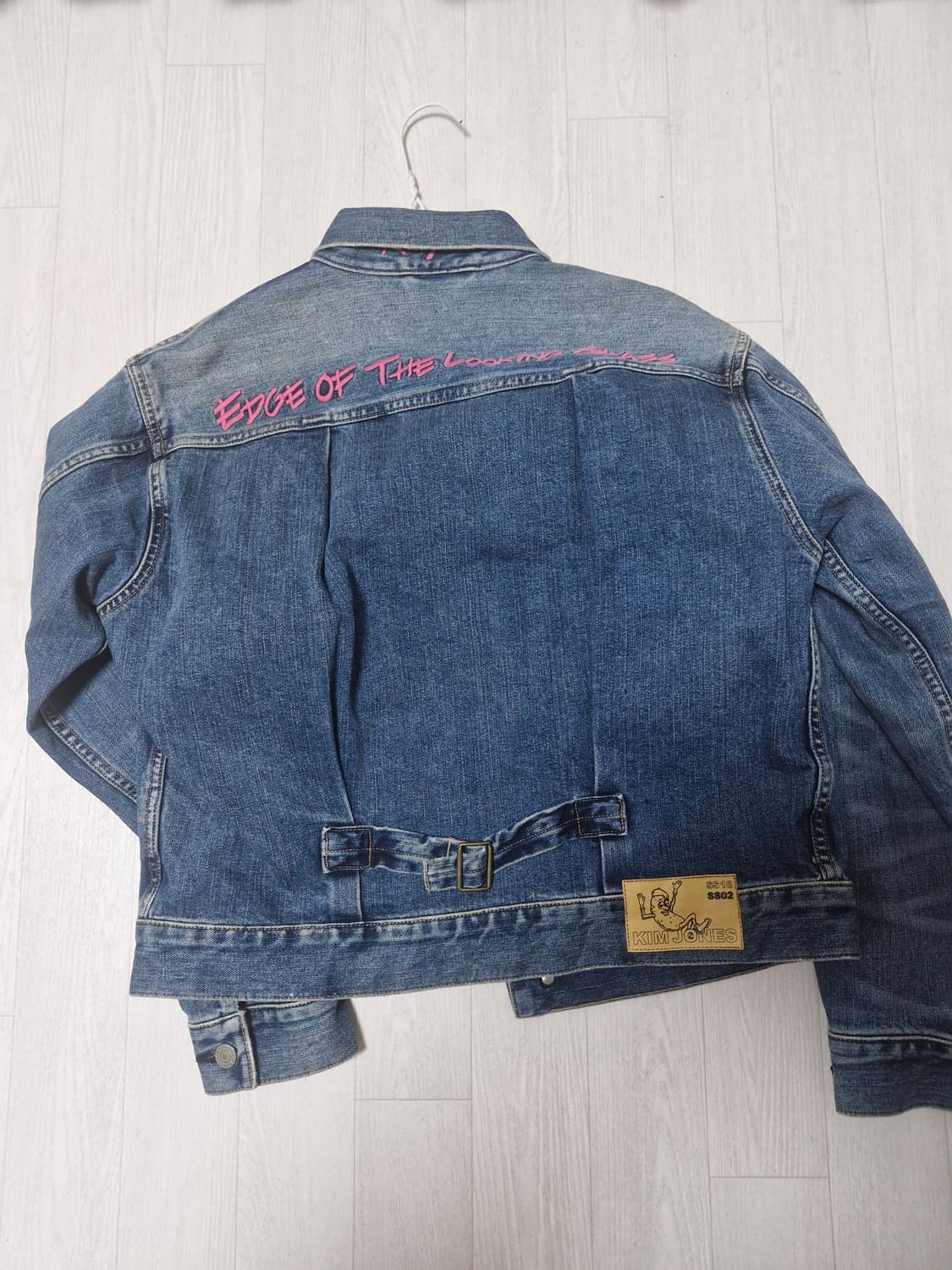 gu 킴존스 콜라보 타입1 데님 청자켓 상품이미지2