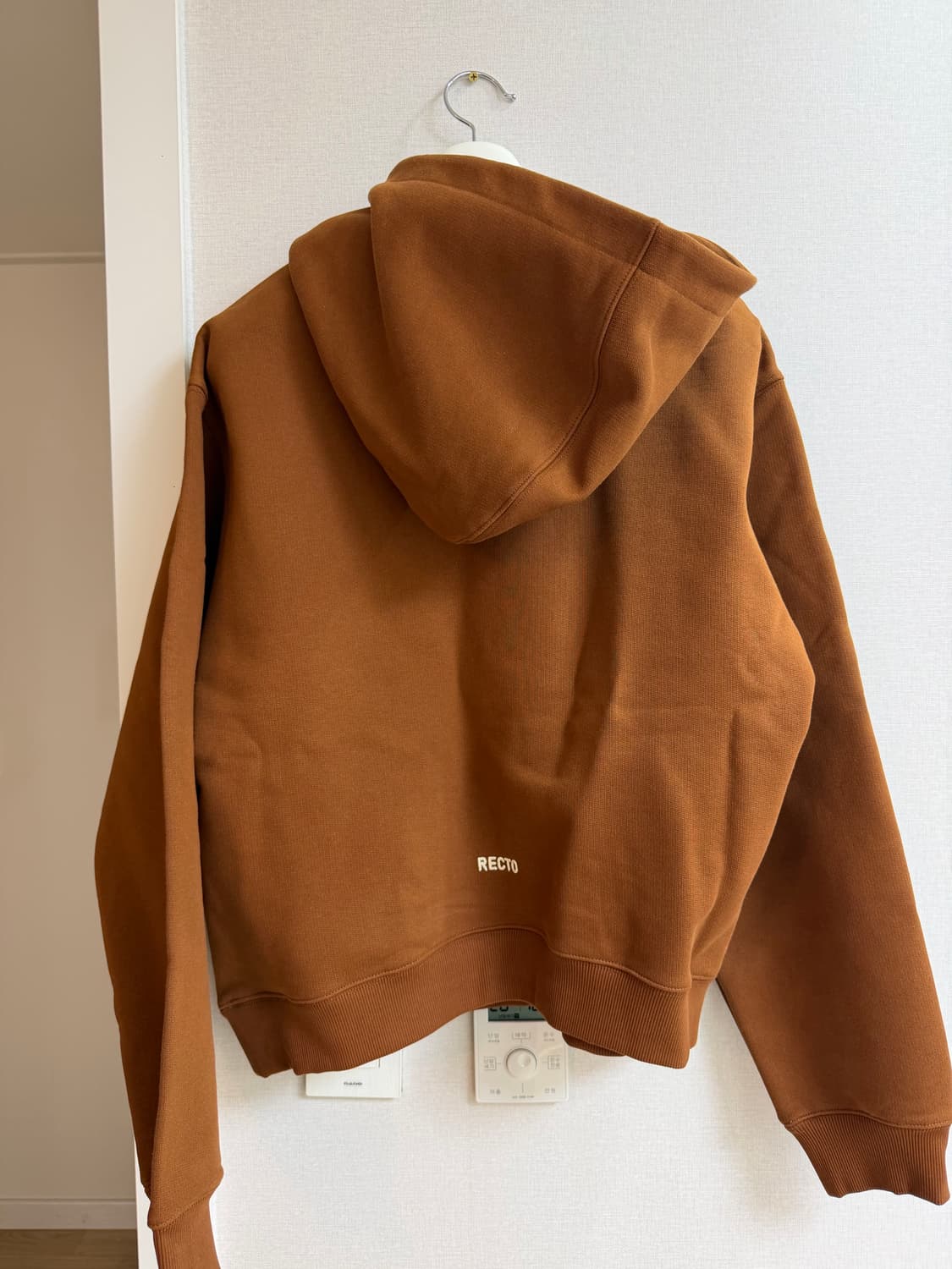 새상품)렉토 / 후디 스웨트셔츠 브릭브라운 / F 상품이미지3