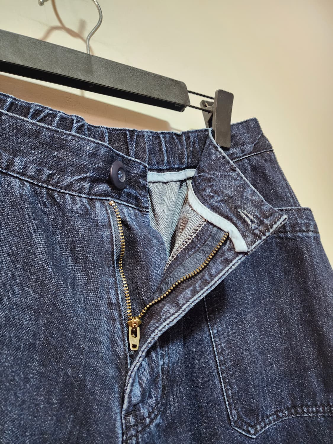 에스피오나지 데님 와이드 팬츠 XL 상품이미지4