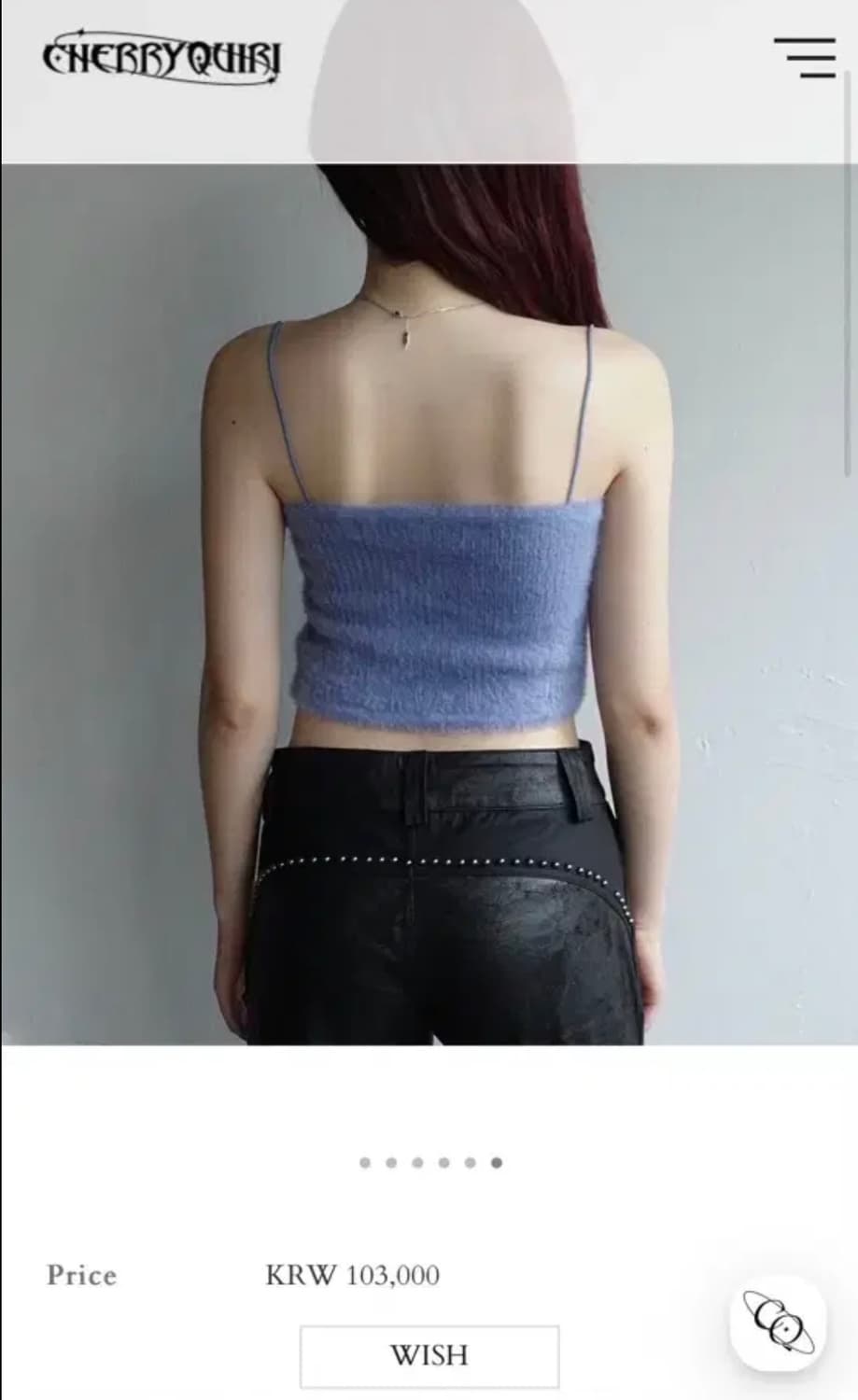 체리퀴리 플러피 가디건나시 상품이미지2