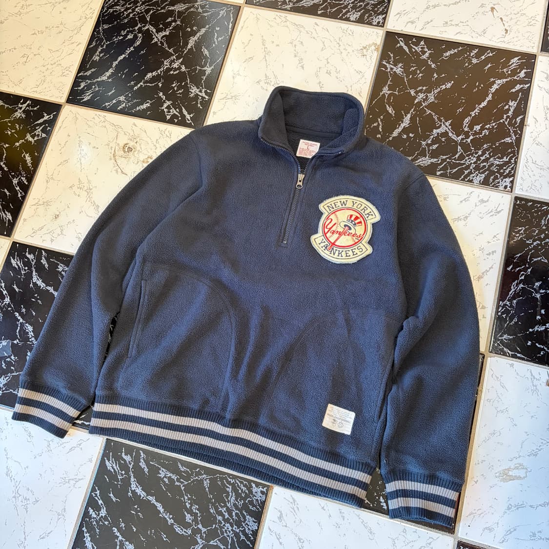 vintage yankees fleece half zip up 상품이미지5
