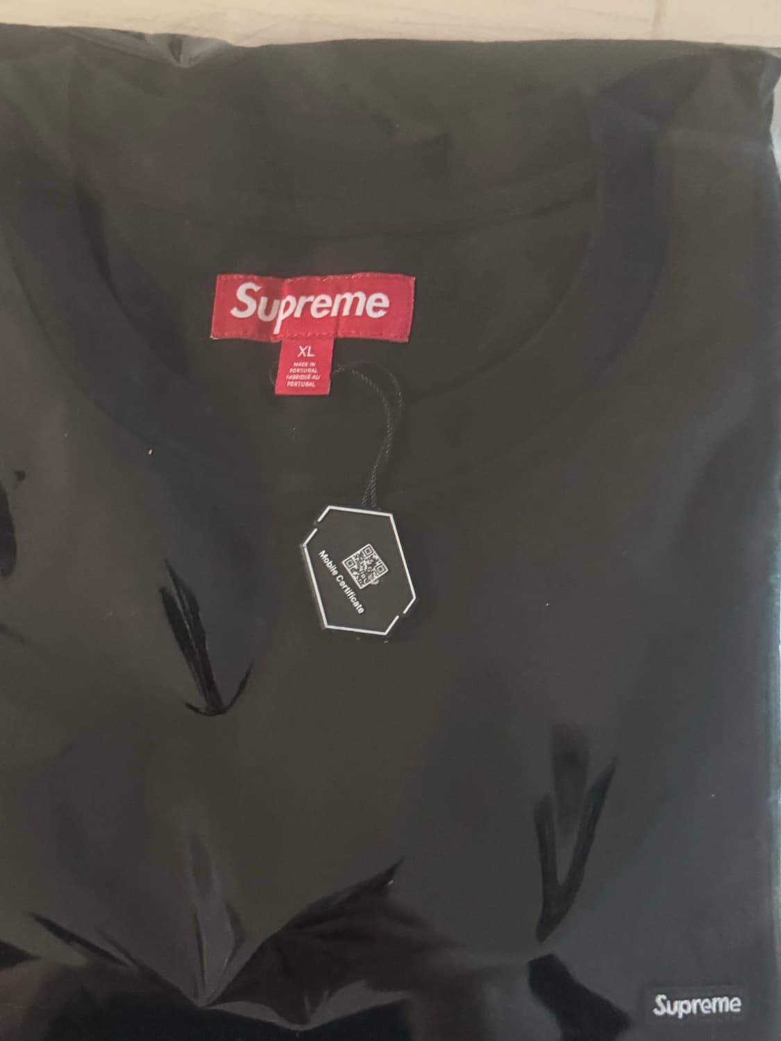 XL - 24fw 슈프림 스몰박스로고 롱슬리브 상품이미지2