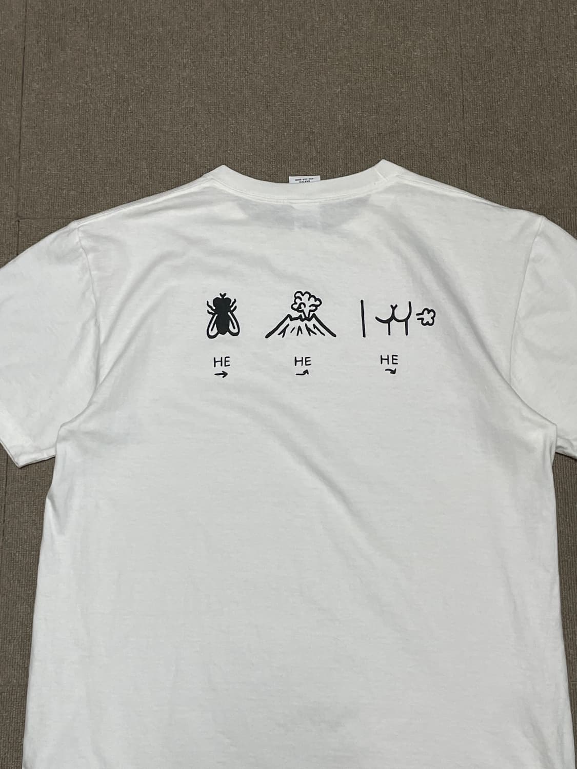 Vintage City of he 그래픽 반팔티셔츠  J02450 상품이미지8