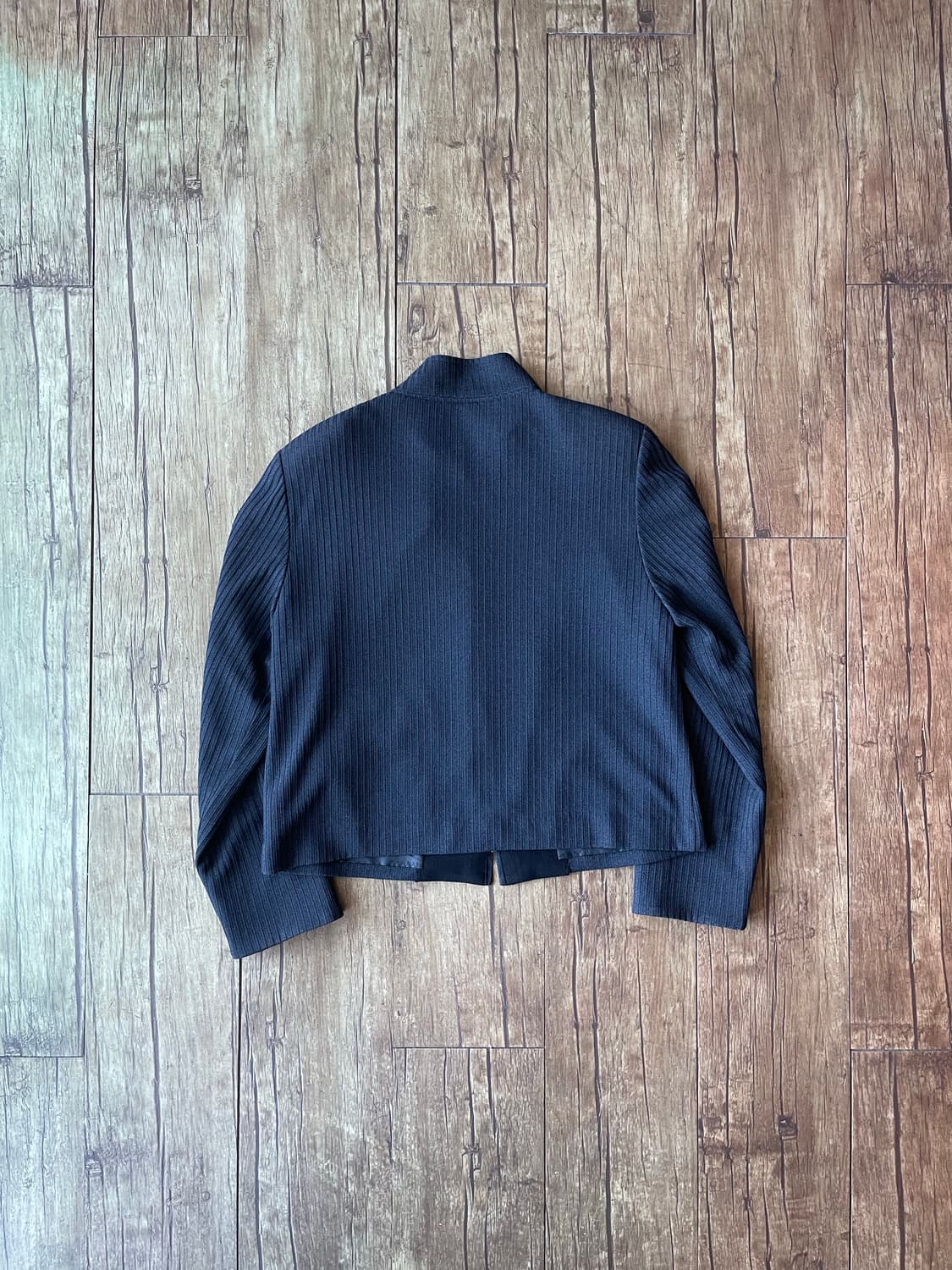 Half Neck Ribbed Blouson Jacket 상품이미지5