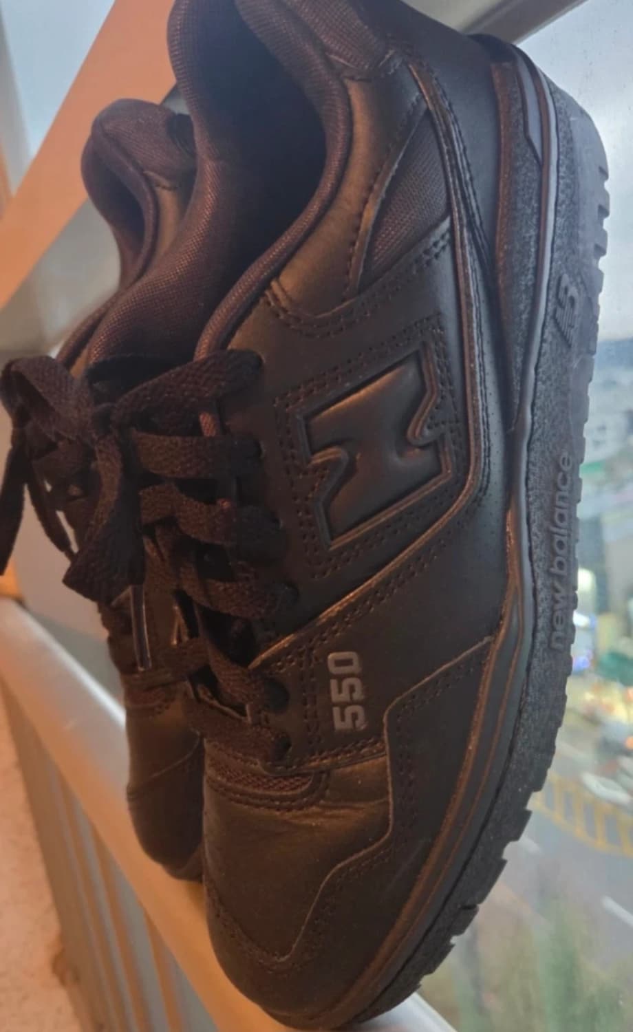 뉴발란스550 트리플블랙[255] 상품이미지4