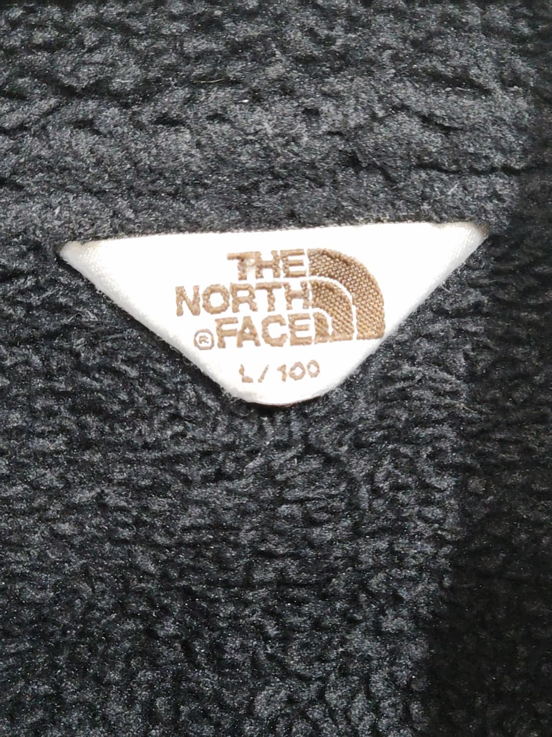 (L) 노스페이스 플리스 점퍼 블랙 안감털 후리스 자켓  상품이미지3